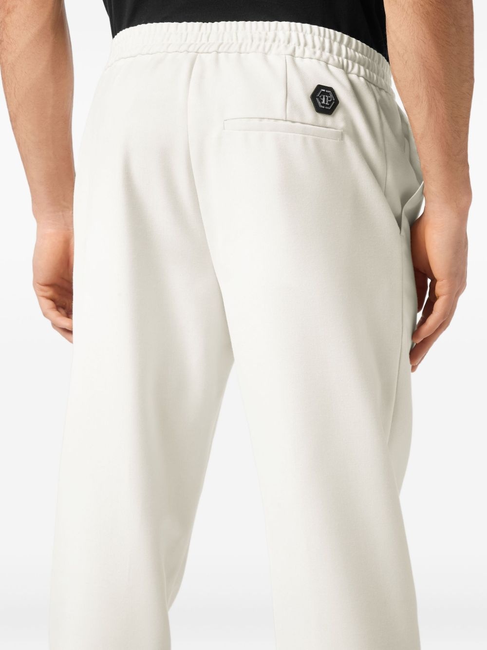 logo-patch track pants - 5