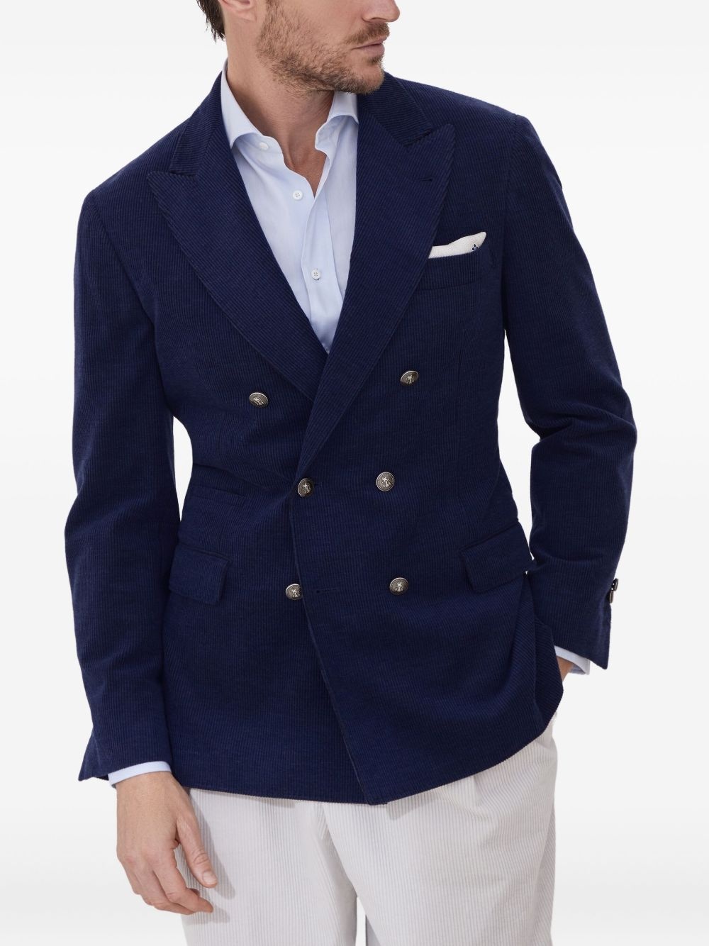 corduroy blazer - 2