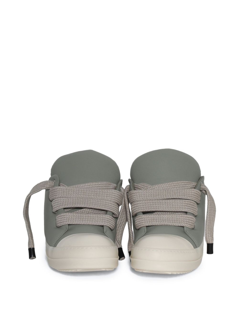 padded leather sneakers - 2