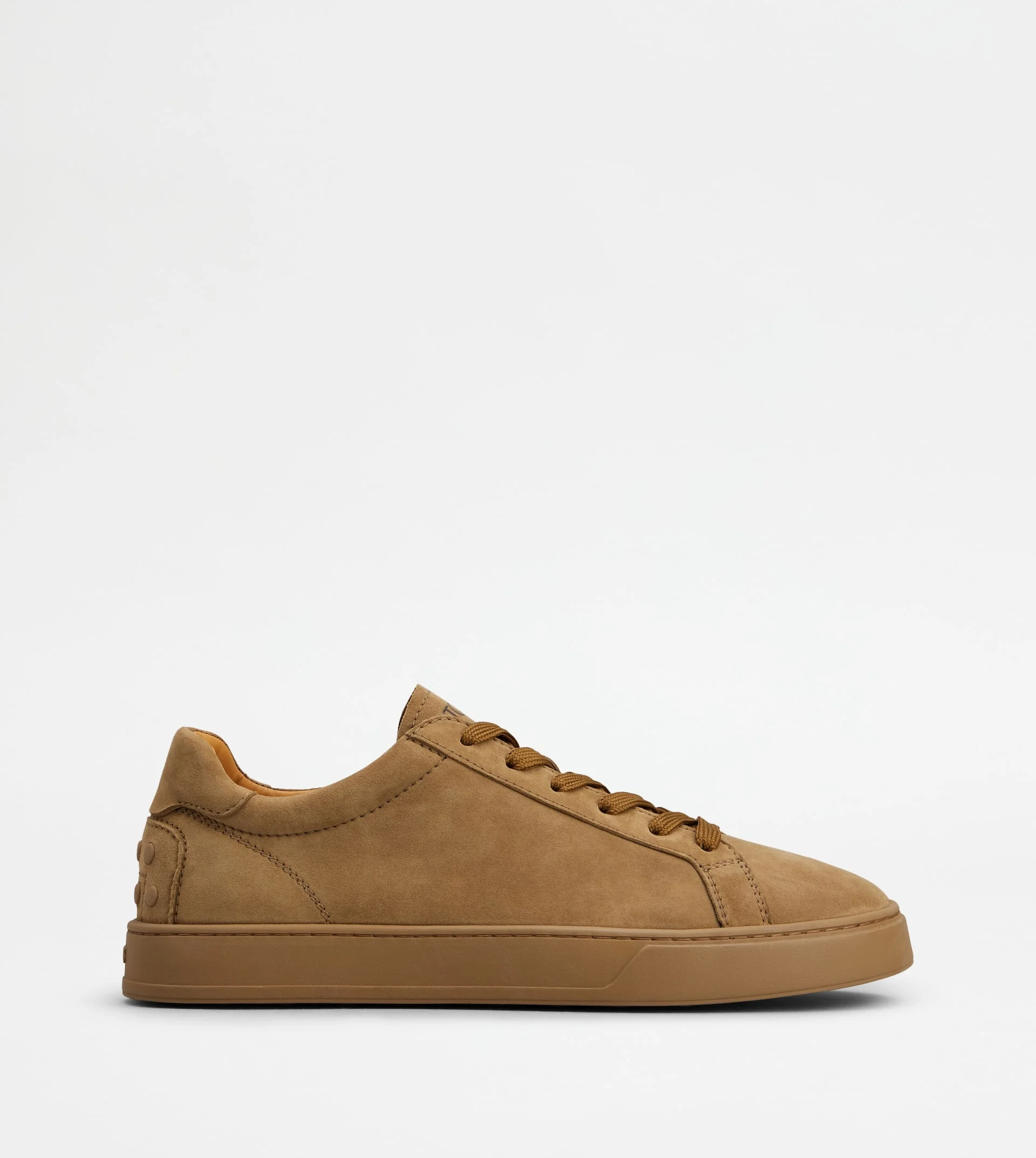 SNEAKERS IN SUEDE - BROWN - 1
