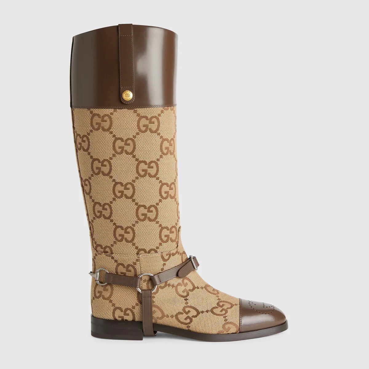 Knee-high boot with harness - 1