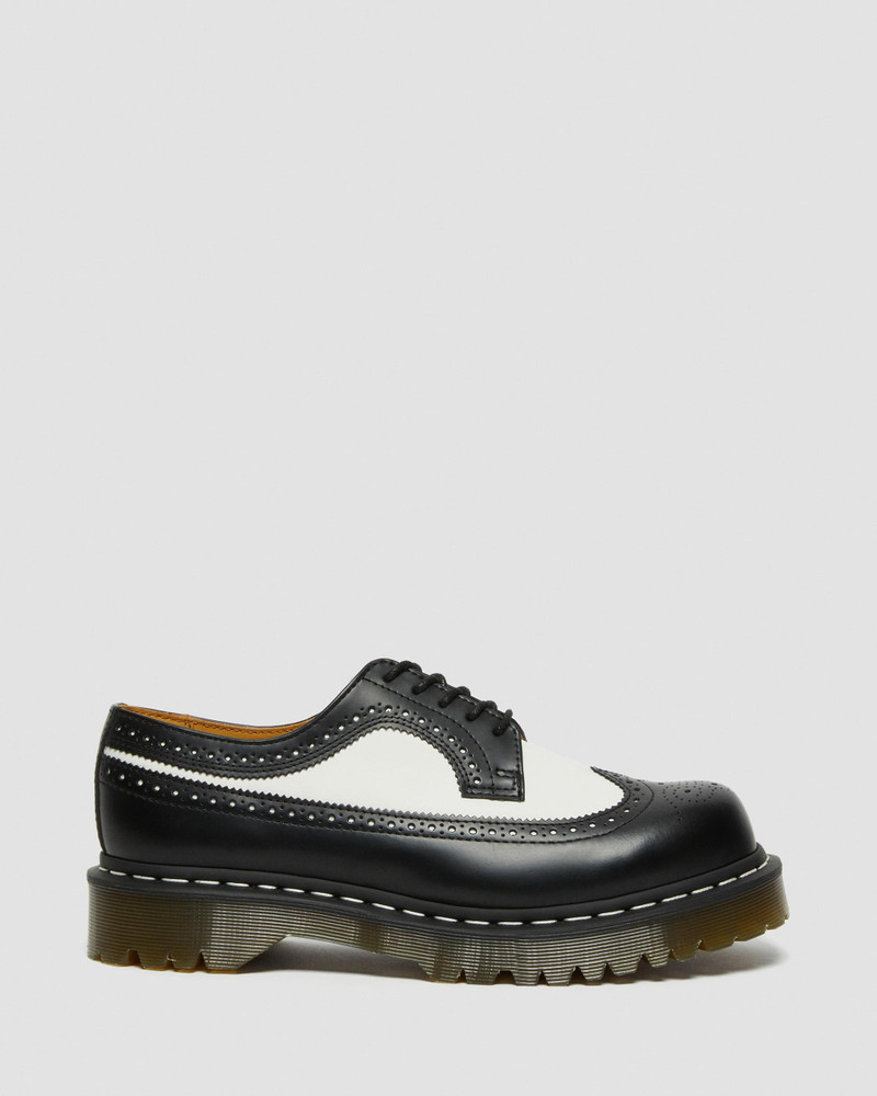 3989 Bex 매끄러운 가죽 Brogue 신발 - 1