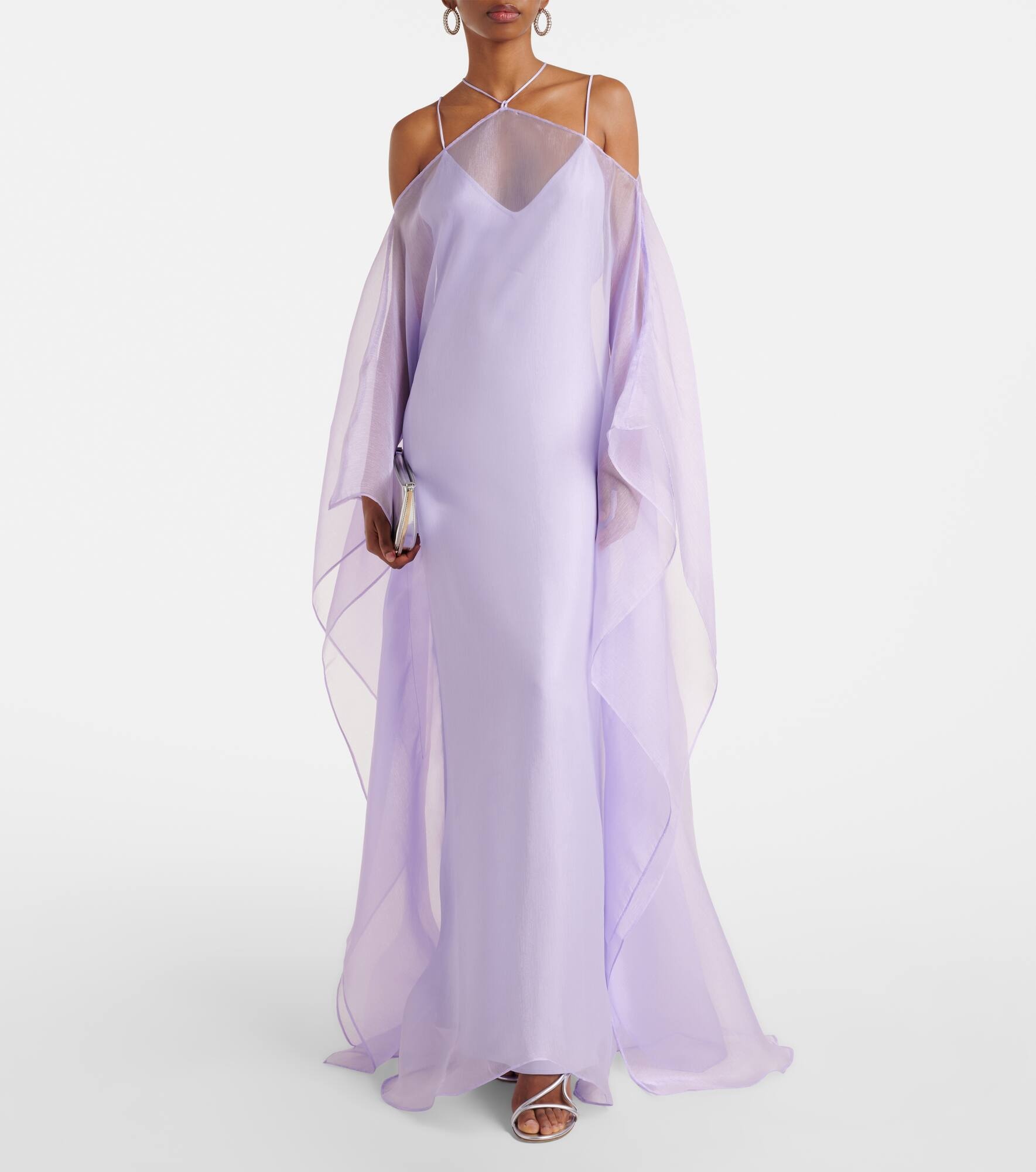Spirito ruffled tulle kaftan - 2