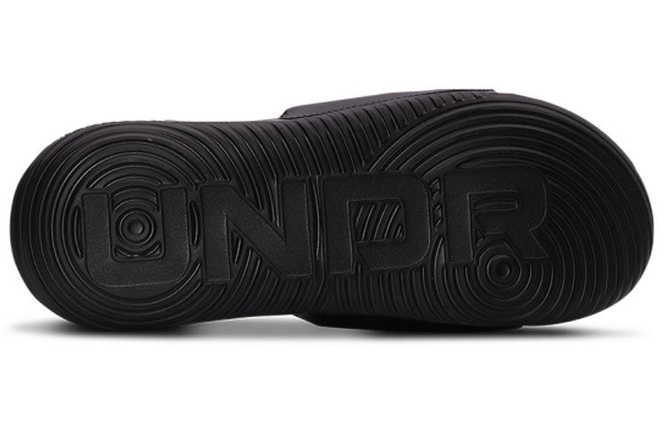 Under Armour Ansa Fixed Slide 'Black White' 3023761-004 - 6