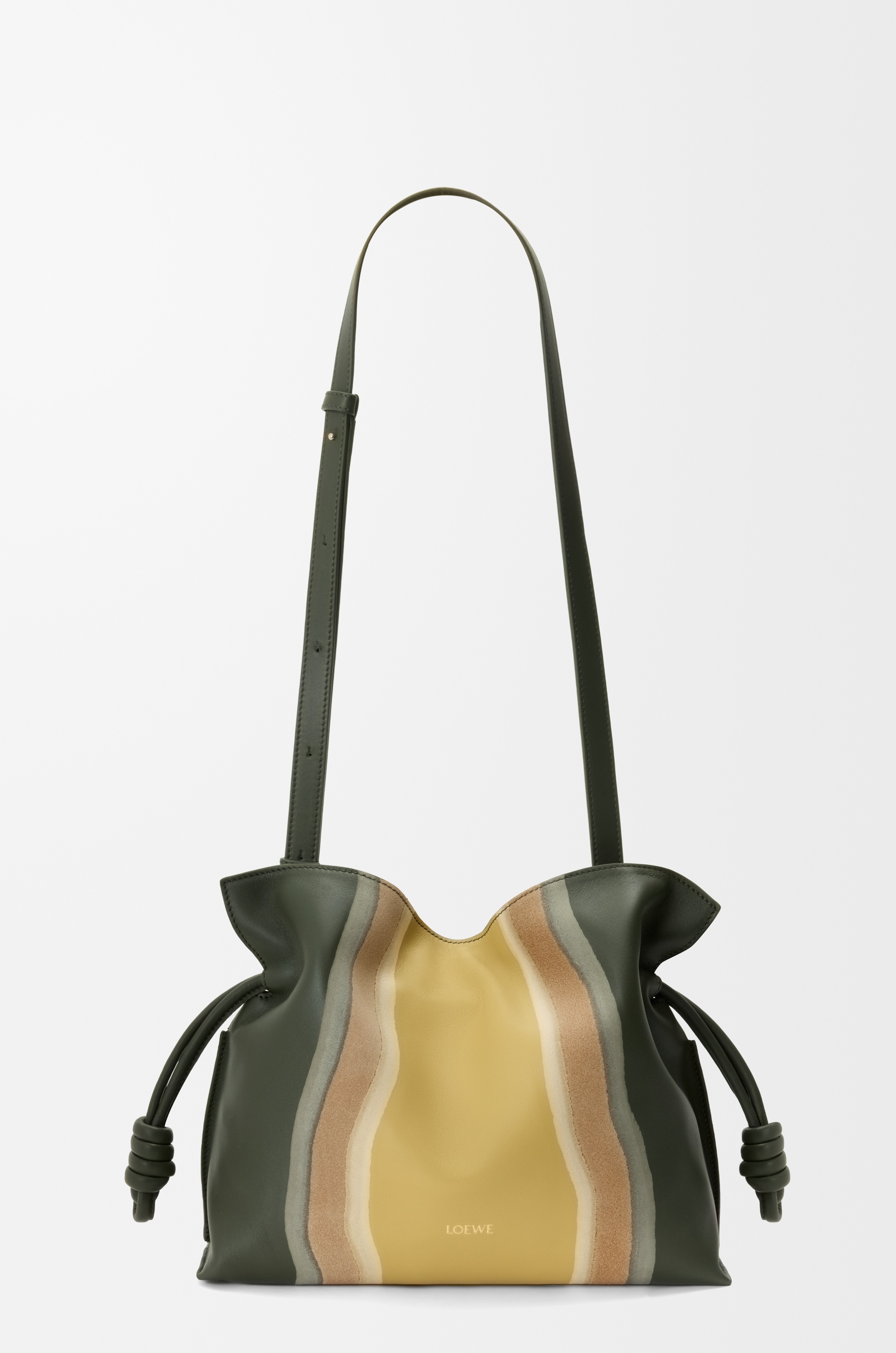 Medium Flamenco clutch in nappa calfskin - 7