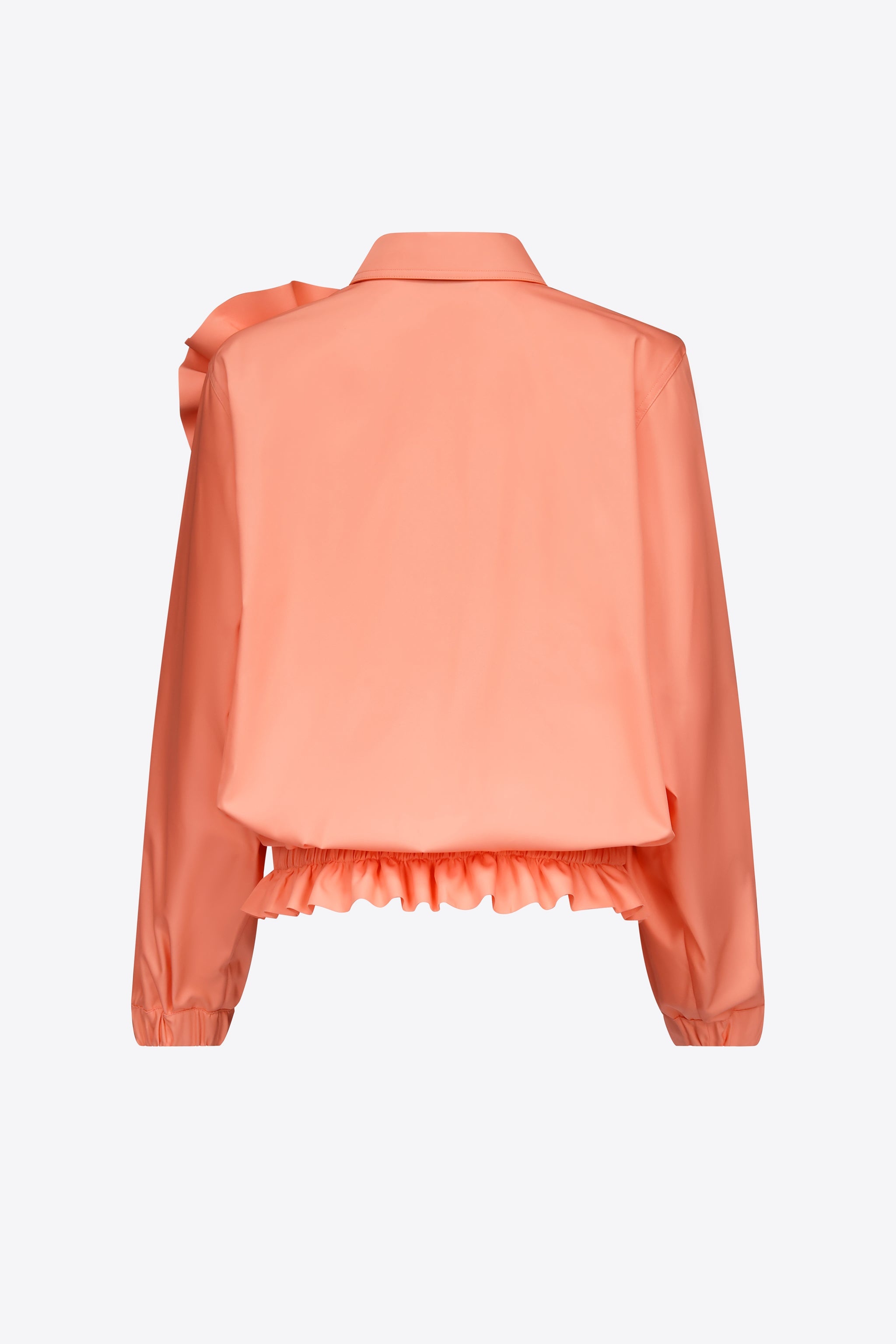 RUFFLE FLOWER TRACK JACKET - 2