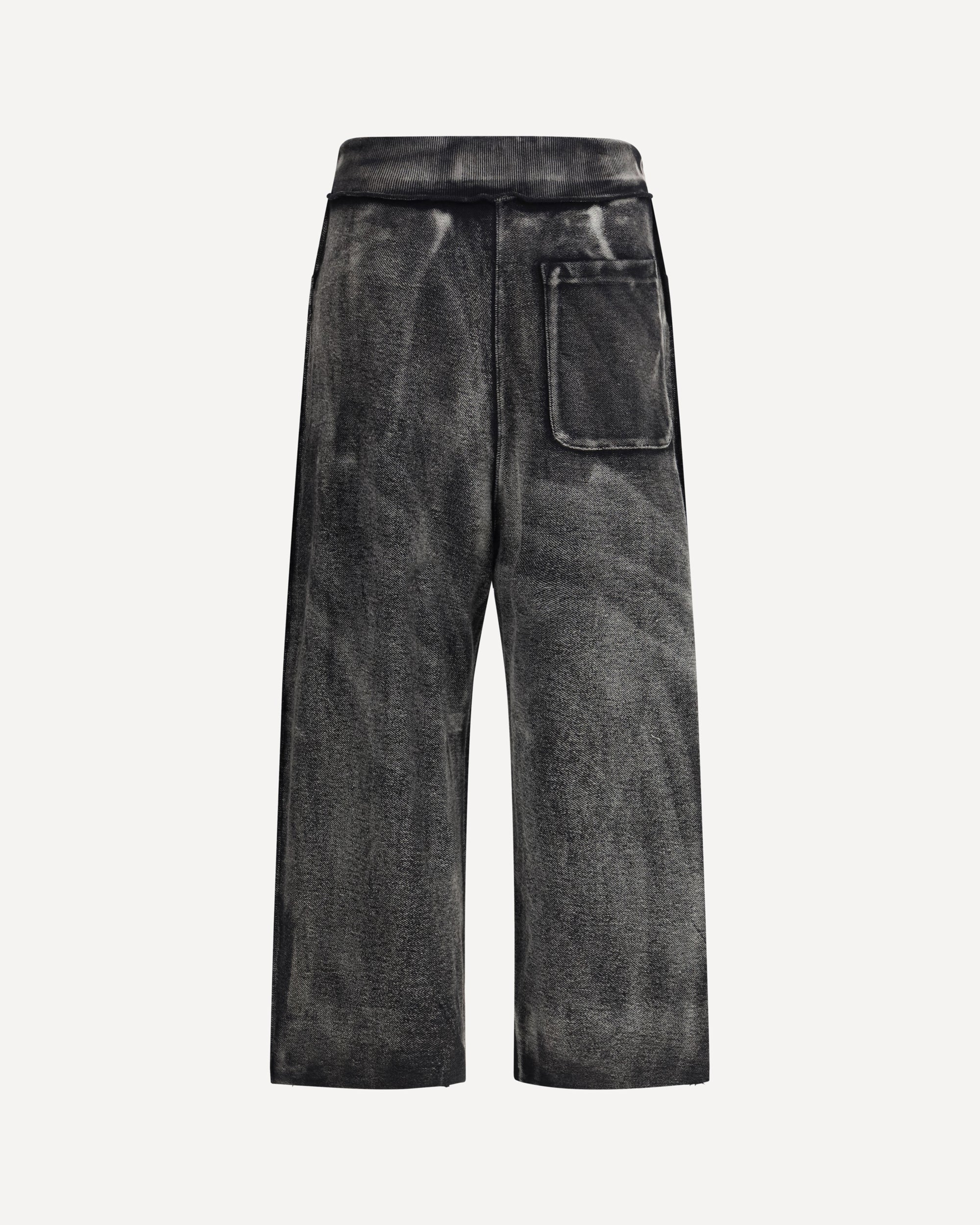 Pleated Cropped Track Pants - 2