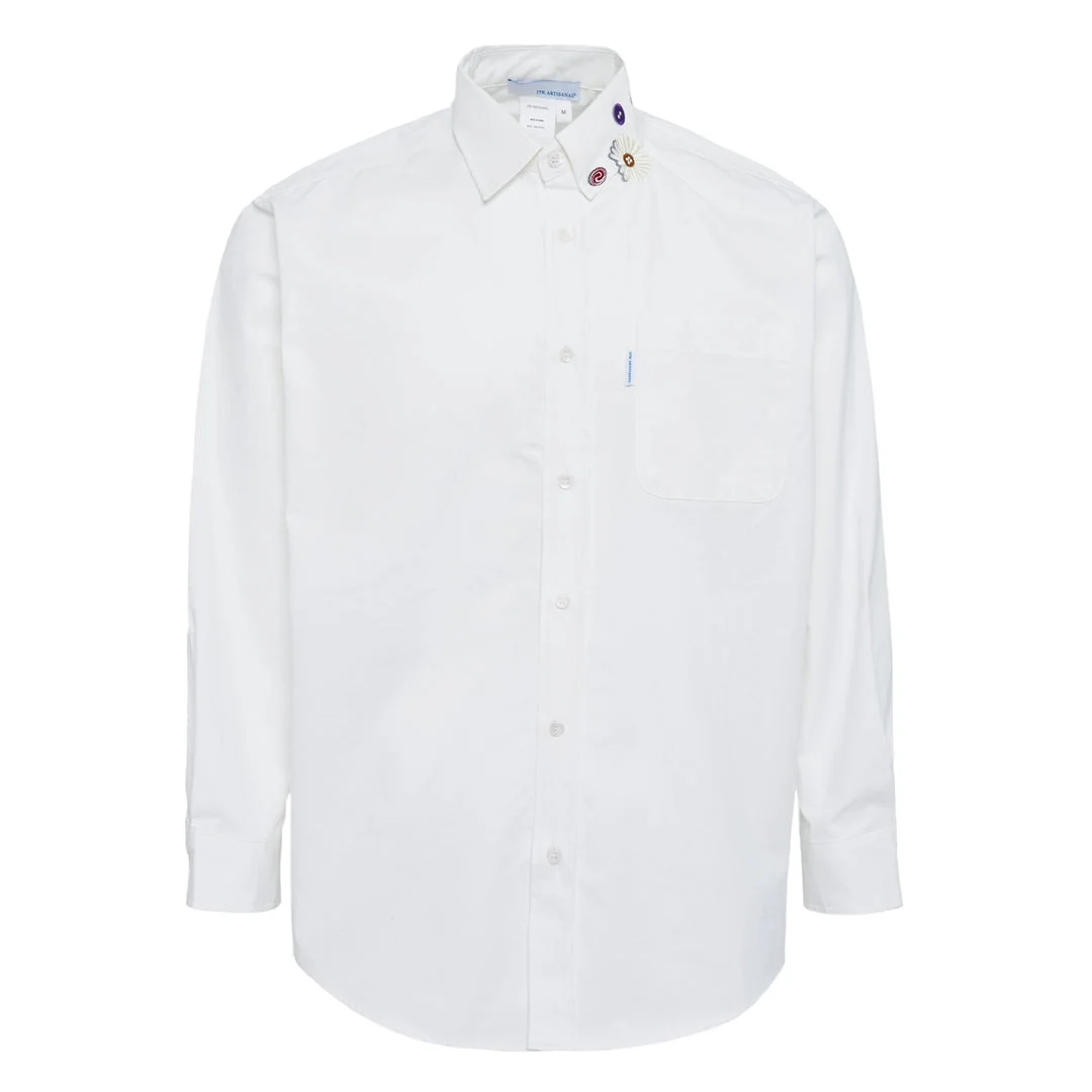 Embroidery Button Shirt - 1