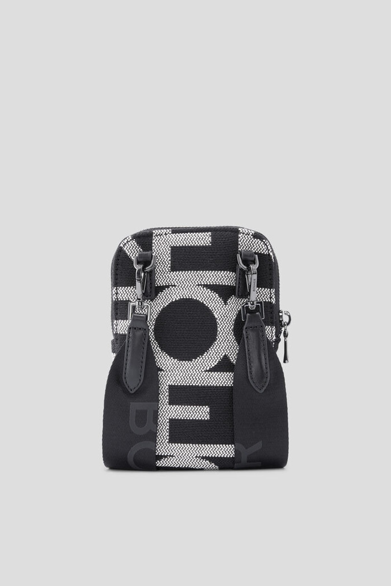 Pany Johanna Smartphone pouch in Black/White 3