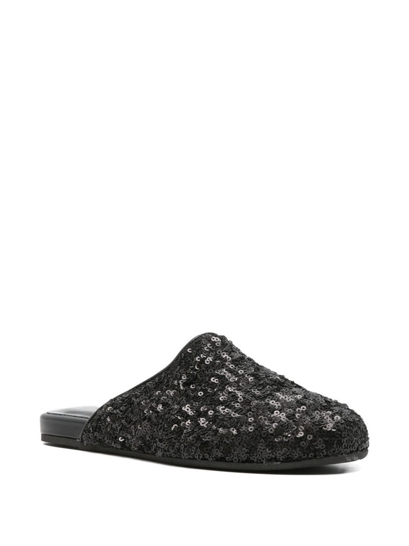 ANCIENT GREEK SANDALS The Slipper sequined mules outlook