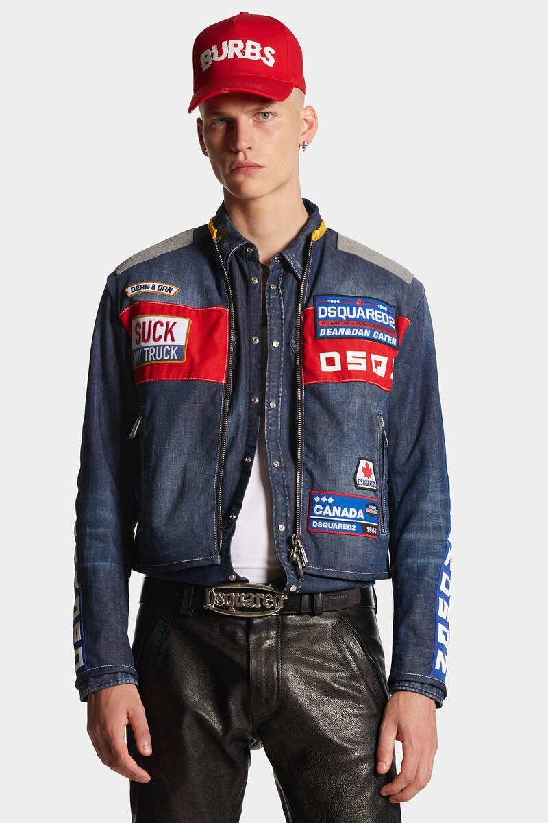 ZIPPED DENIM JACKET 3