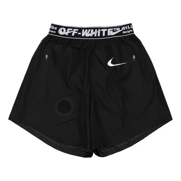 Nike x Off-White Running Shorts 'Black' CN5557-010 - 1