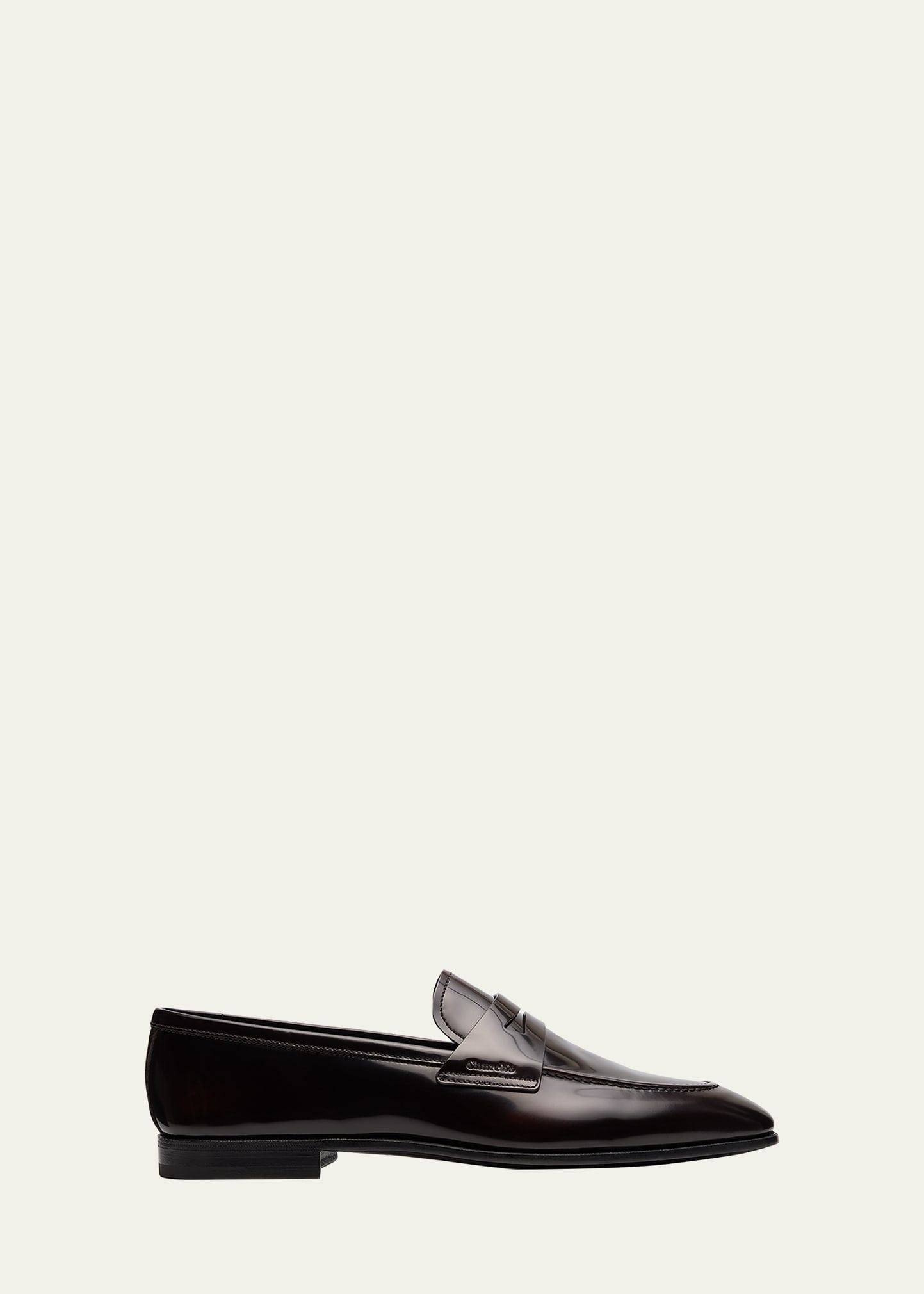 Men's Maesteg Leather Penny Loafers - 1
