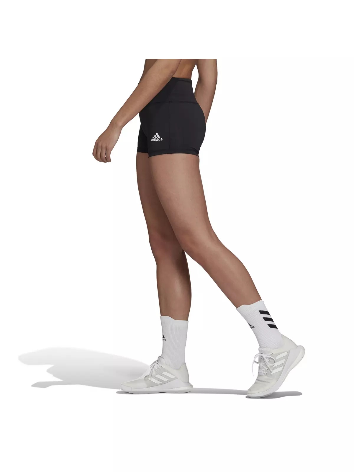 Women's "Black" Badge of Sports 4in Short Leggings - 3