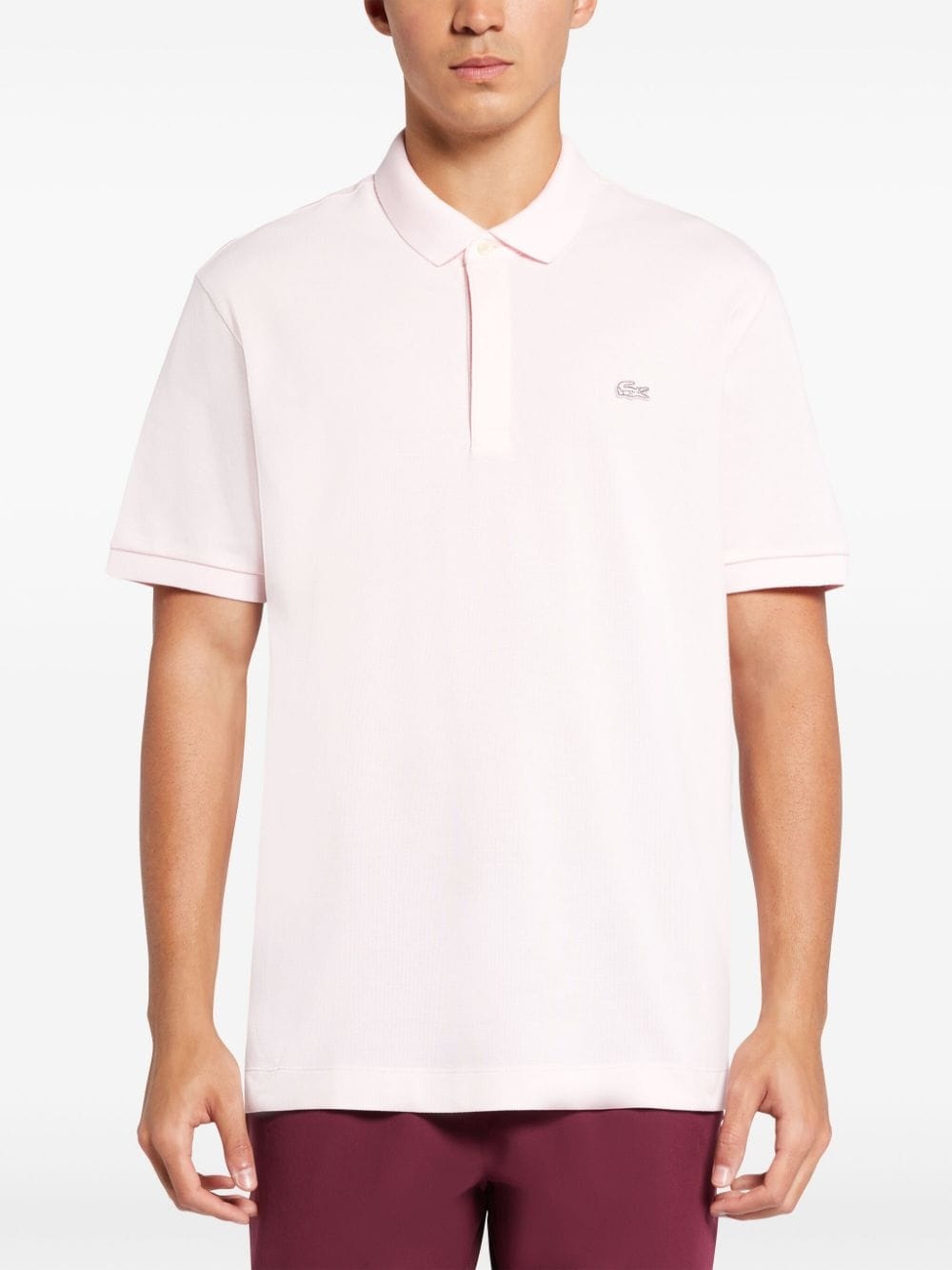 logo-appliquÃ© short-sleeved polo shirt - 3