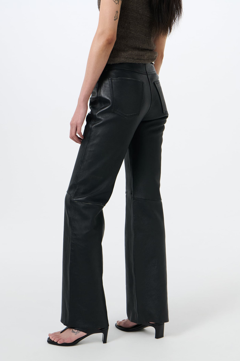 Wata Cut Whisker Black Buffed Lambskin 6