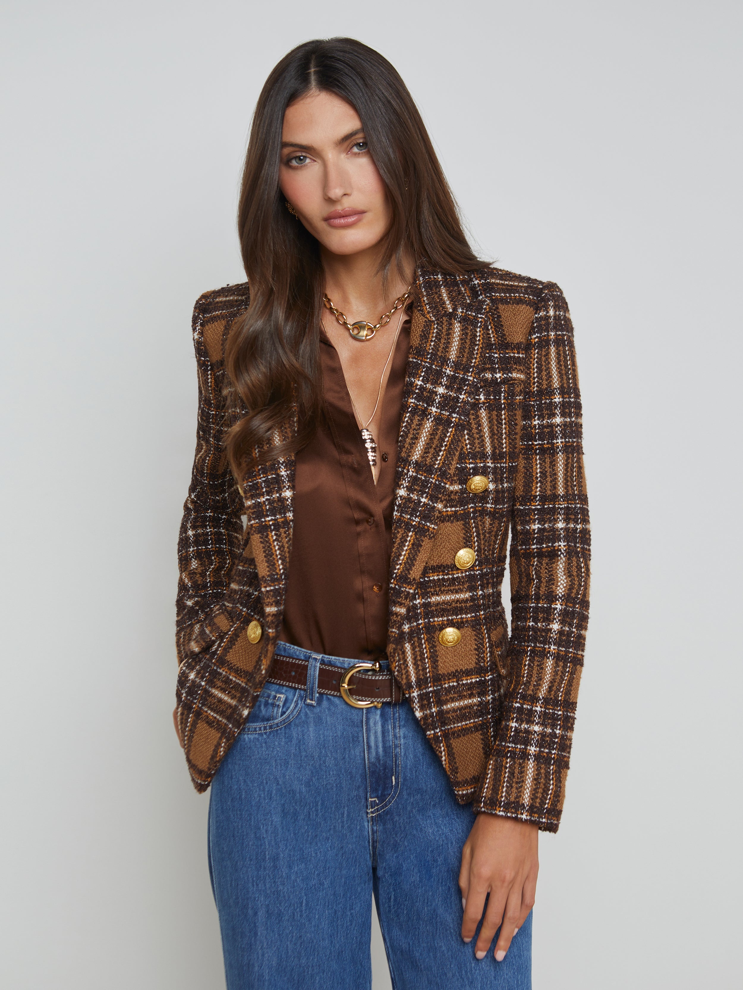 Kenzie Tweed Blazer - 2