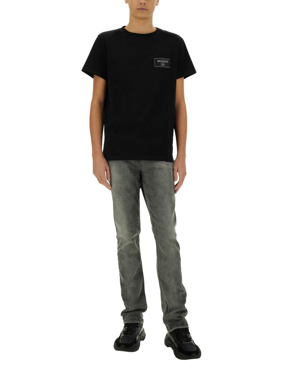 Balmain Men T-Shirt With Logo - 2