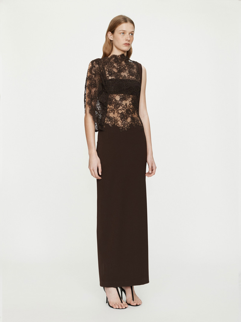 CHRISTOPHER ESBER Mahara Floating Lace Column Dress outlook