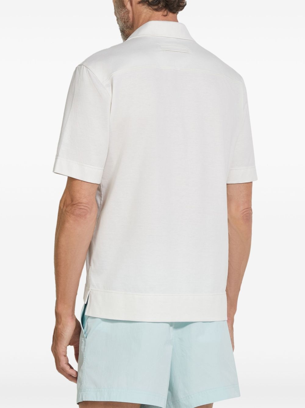 camp-collar shirt - 4
