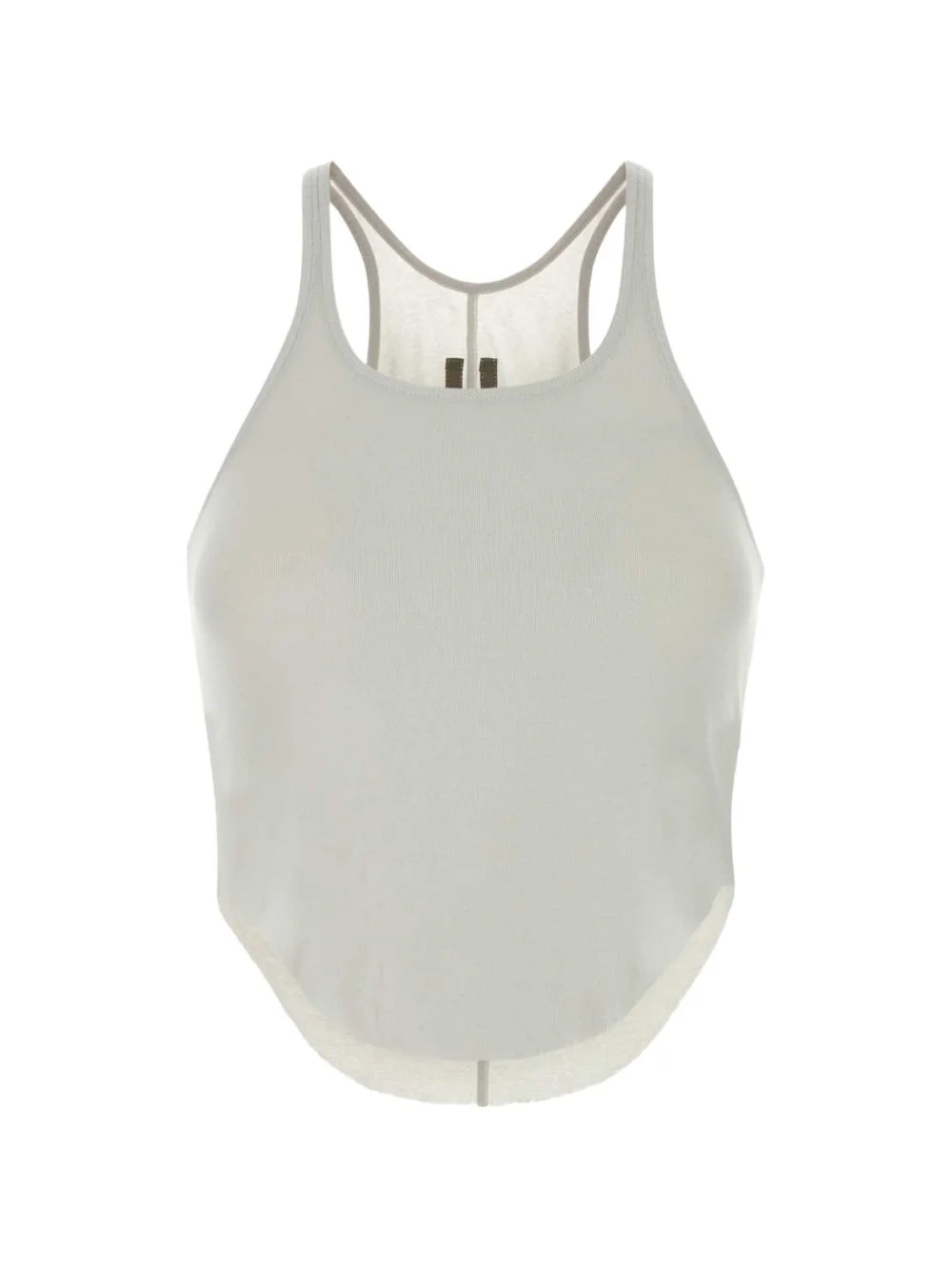 ribbed-knit racerback tank top - 1