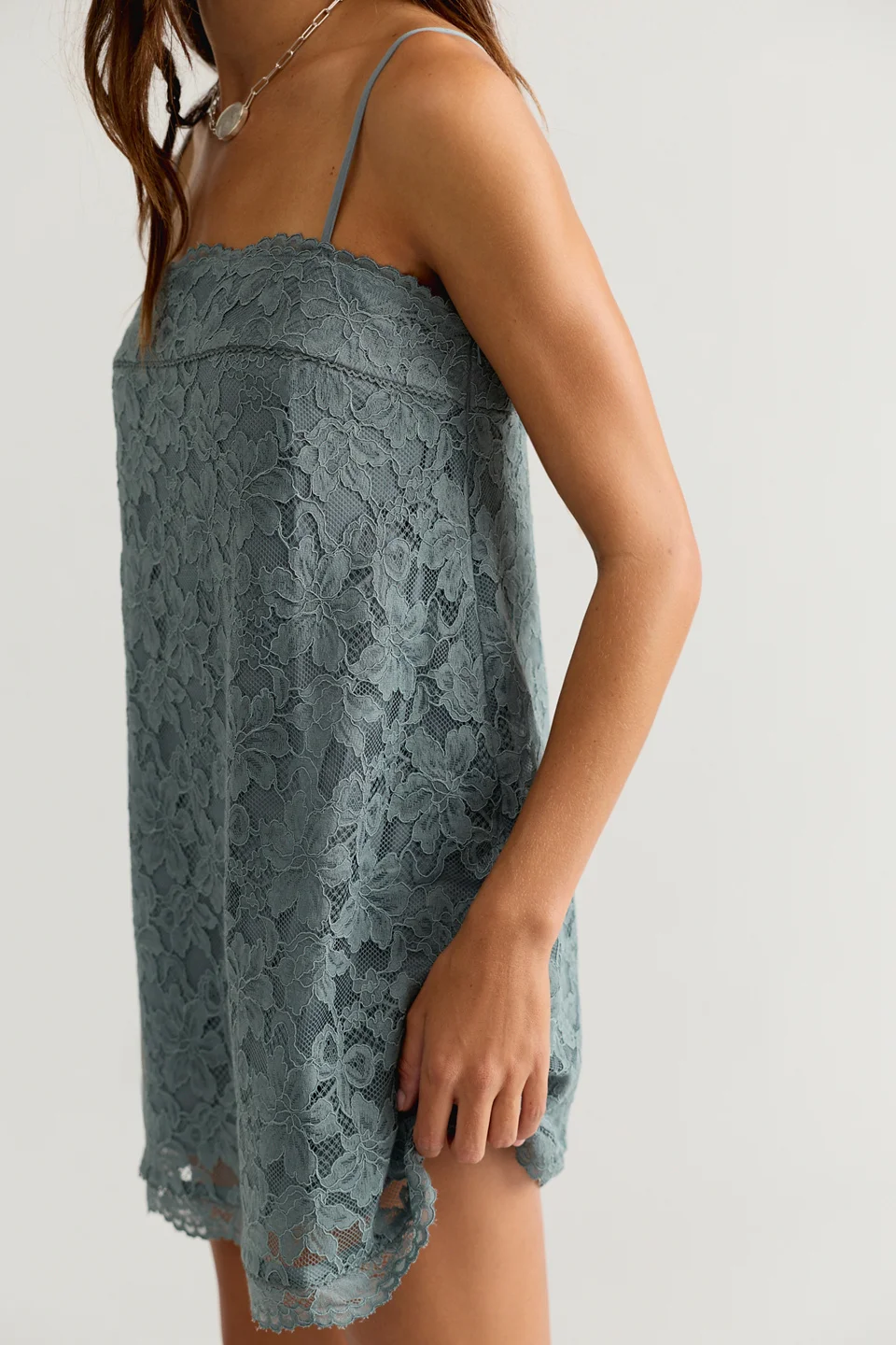 Lace Take Me With You Mini Dress - 1