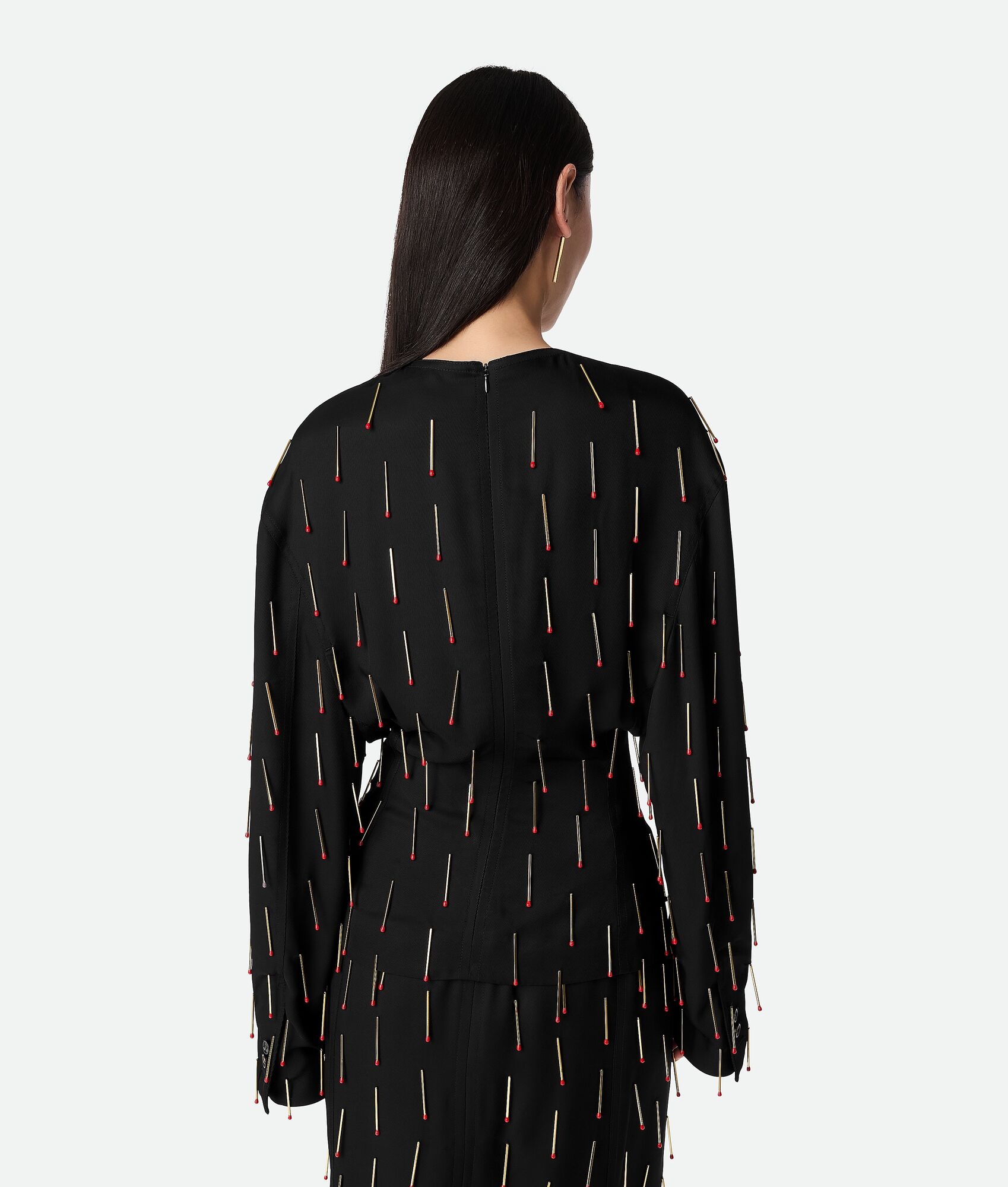 Viscose Top With Matches - 3