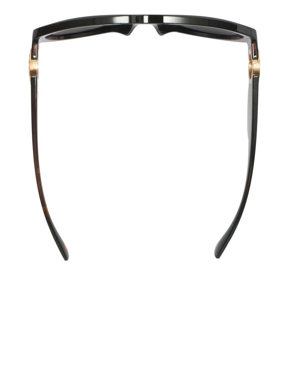 tortoiseshell-pattern sunglasses - 3