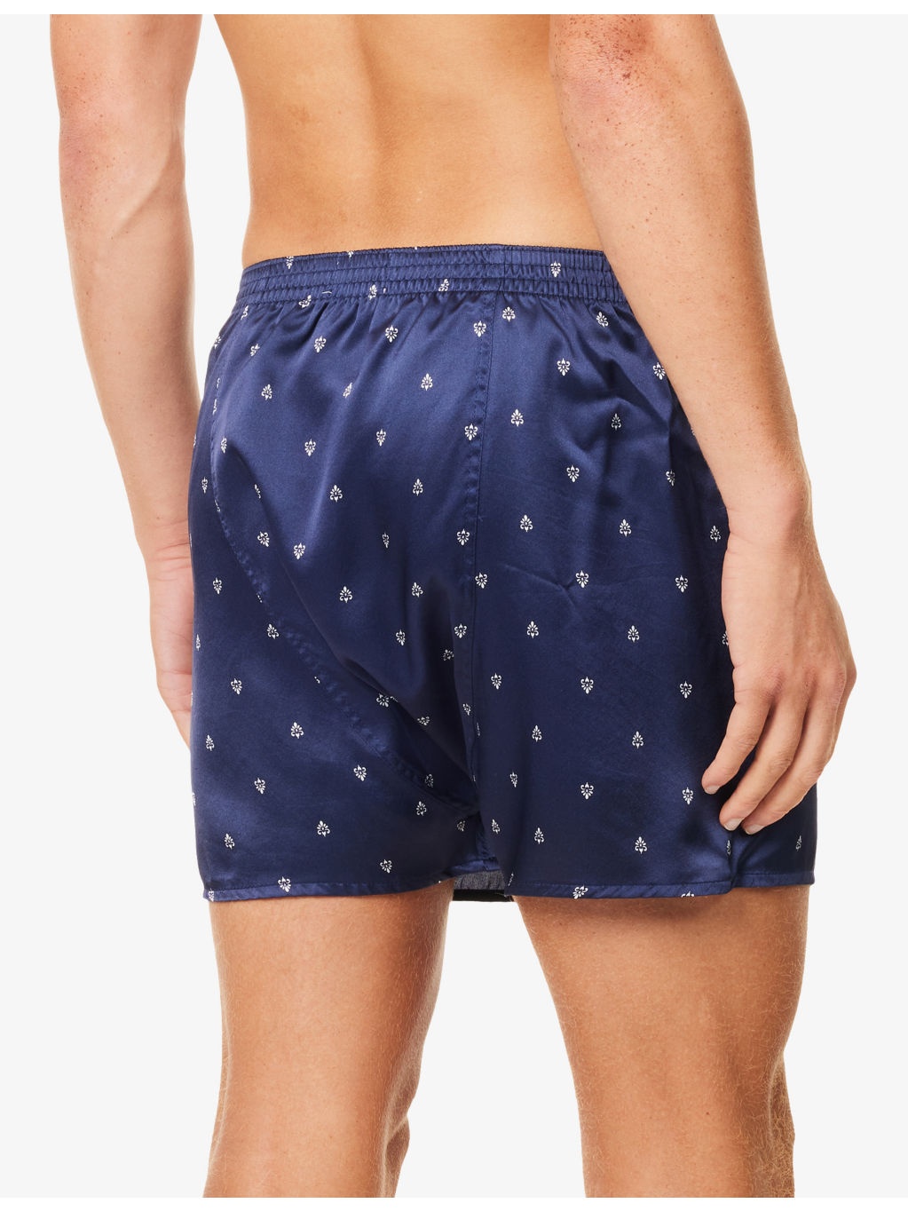 Brindisi Printed Classic-Fit Silk Boxer Shorts - 3