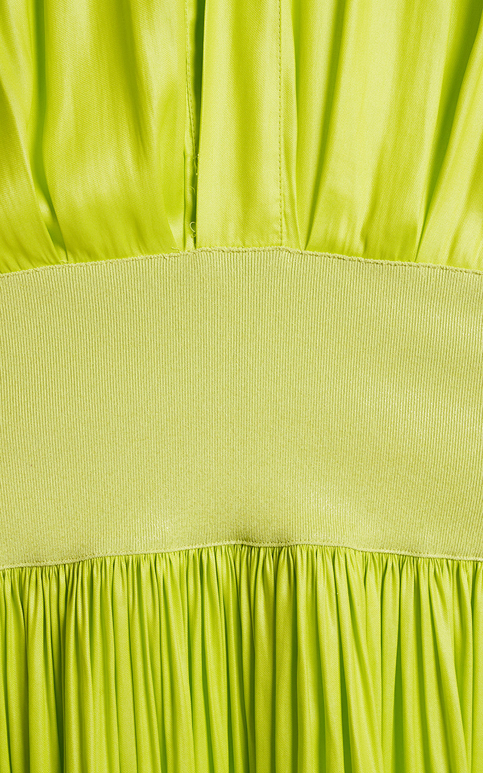 Tassel-Detailed Chintzed Mini Dress green - 6