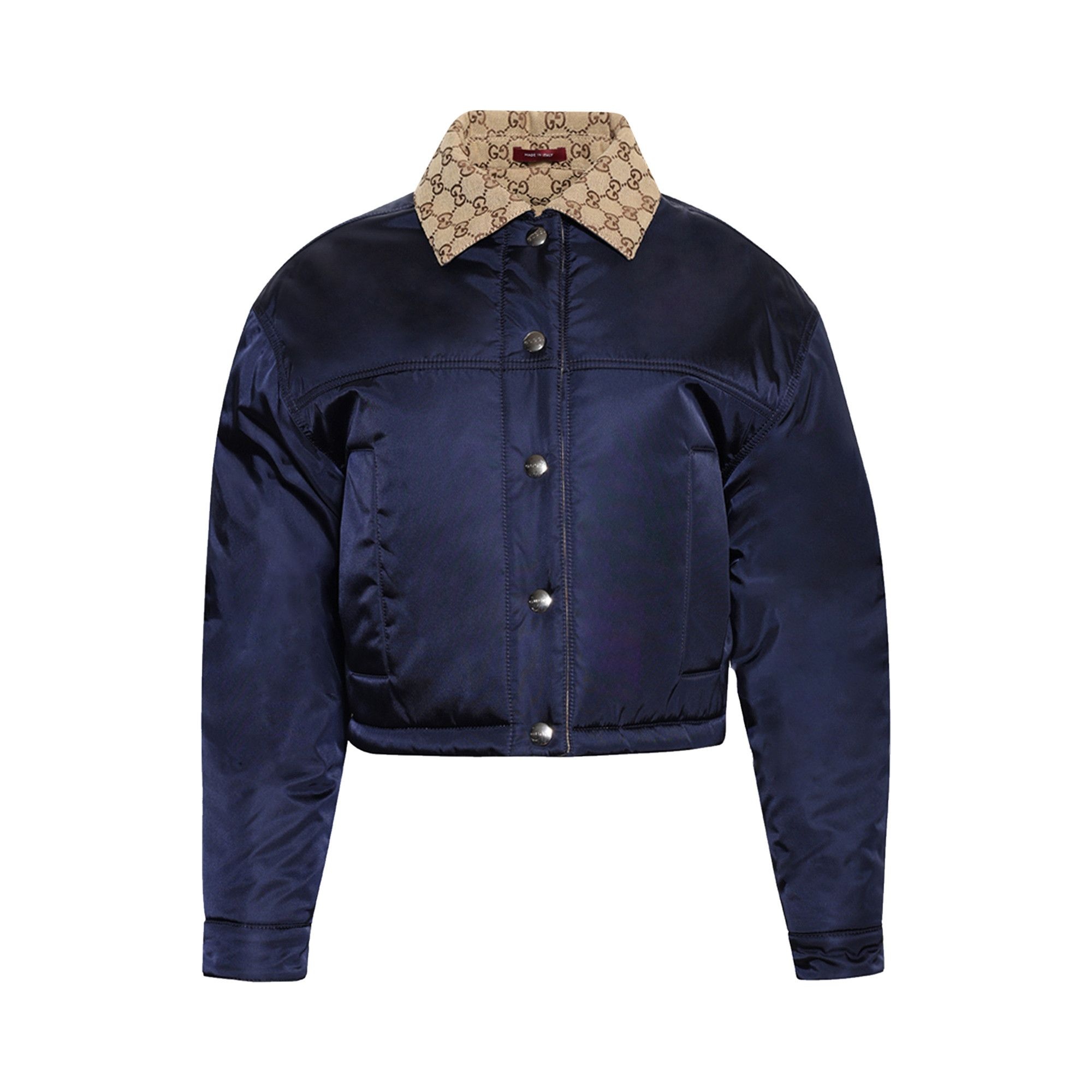 Gucci Reversible Gabardine Nylon Jacket 'Royal' - 1