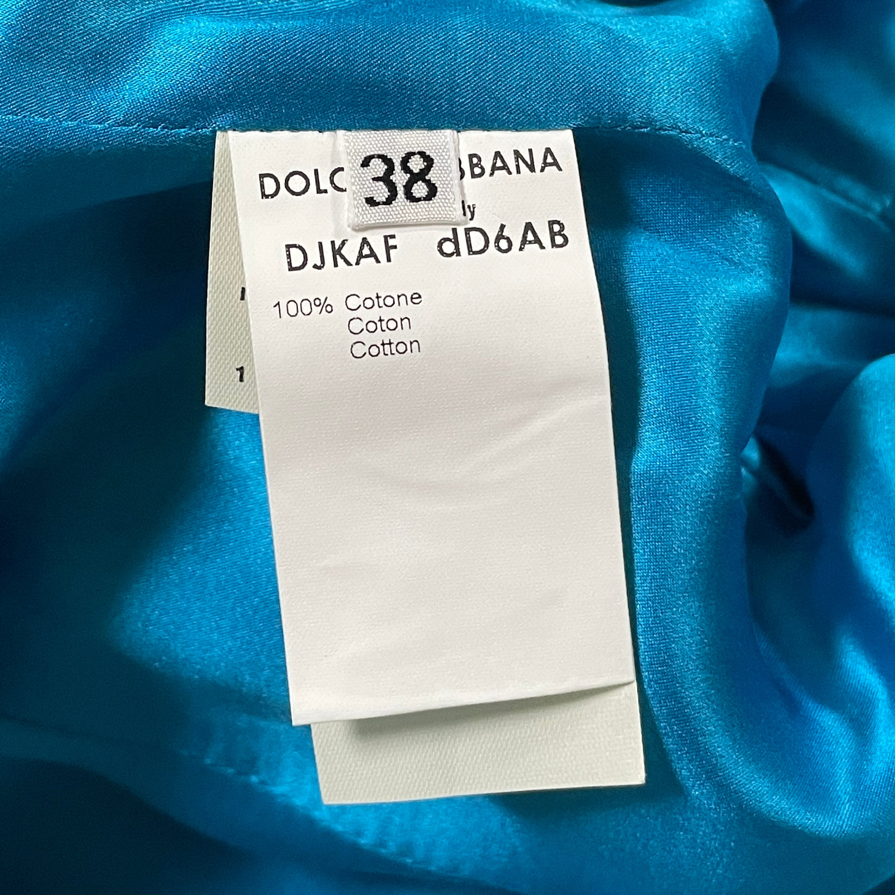 DOLCE&GABBANA Spring Summer 2002 Butterfly Patchwork Denim Jacket - 5