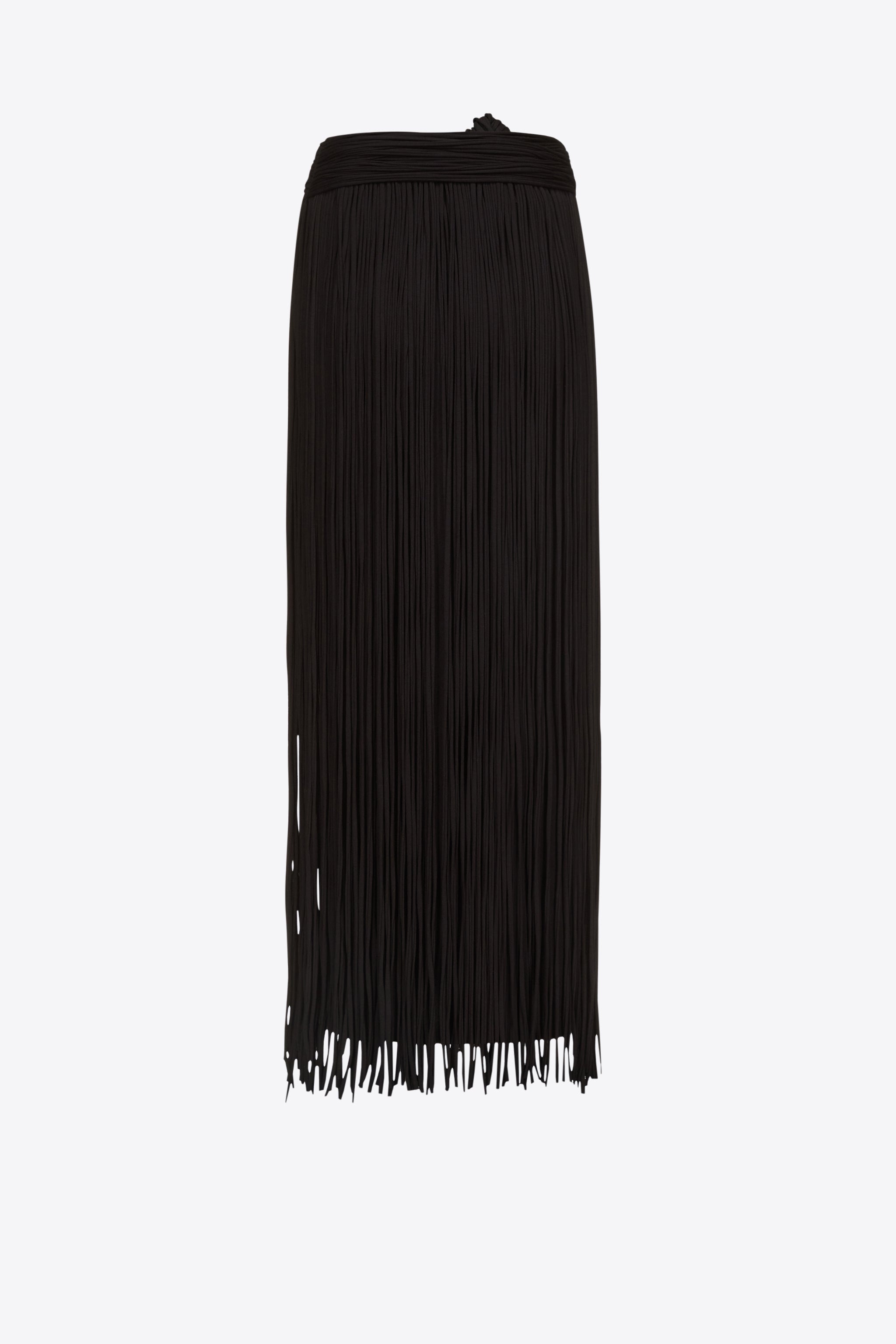 FRINGE MIDI SKIRT - 2