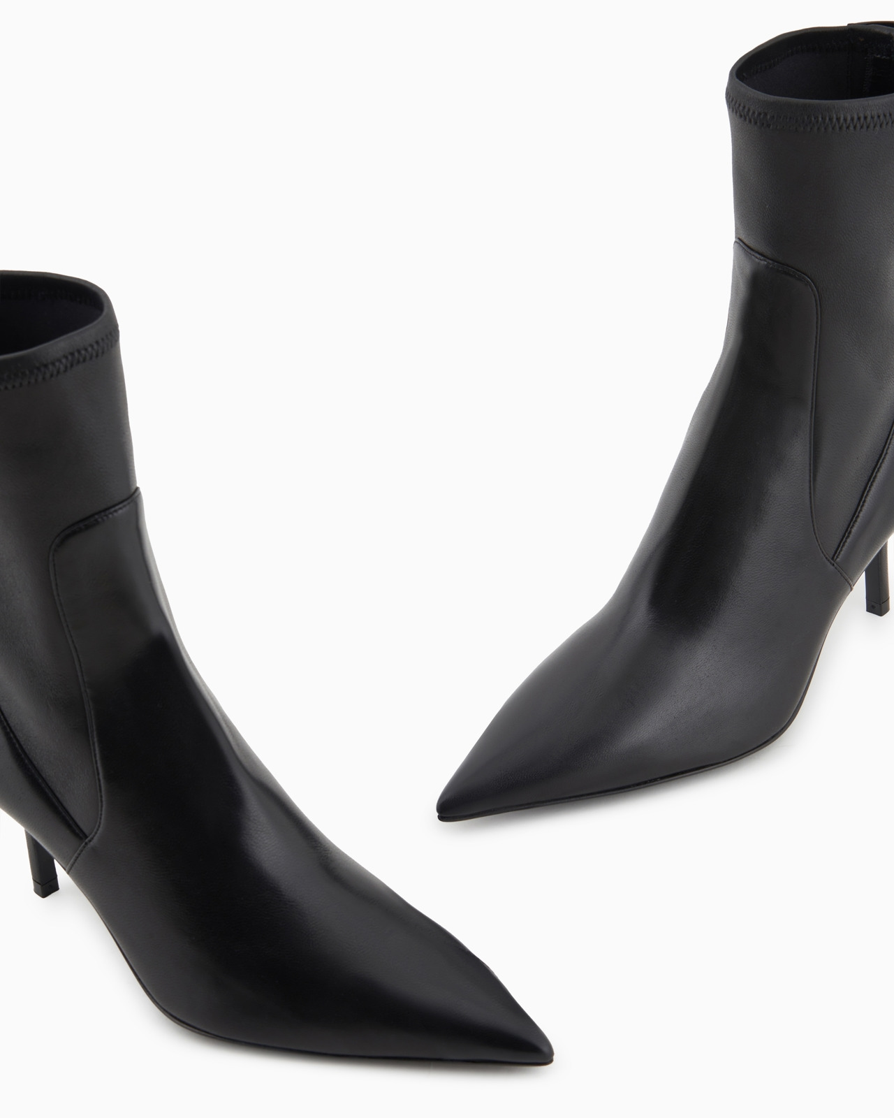 Nappa-leather heeled ankle boots - 5