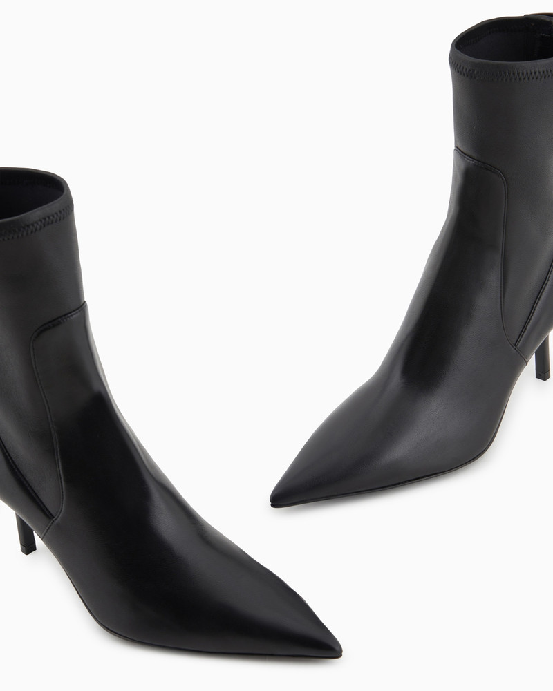 Nappa-leather heeled ankle boots 5