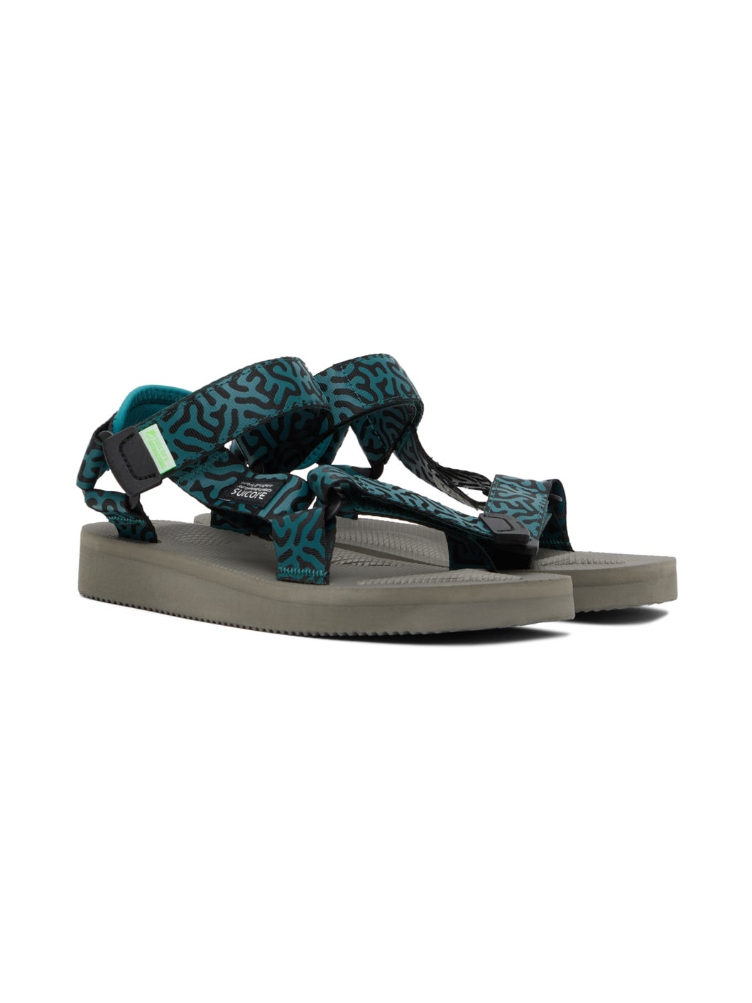 Blue & Gray DEPA-Cab-PT06 Sandals - 4