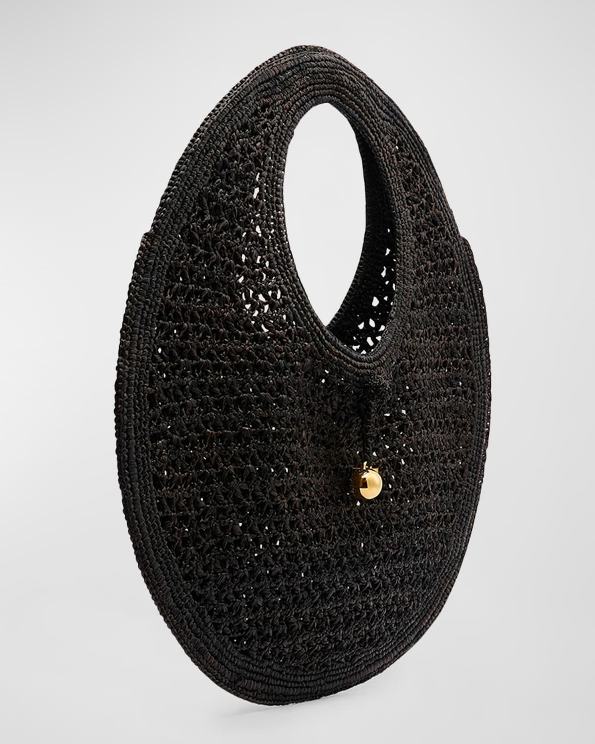 Le Rond Raffia Tote Bag - 5