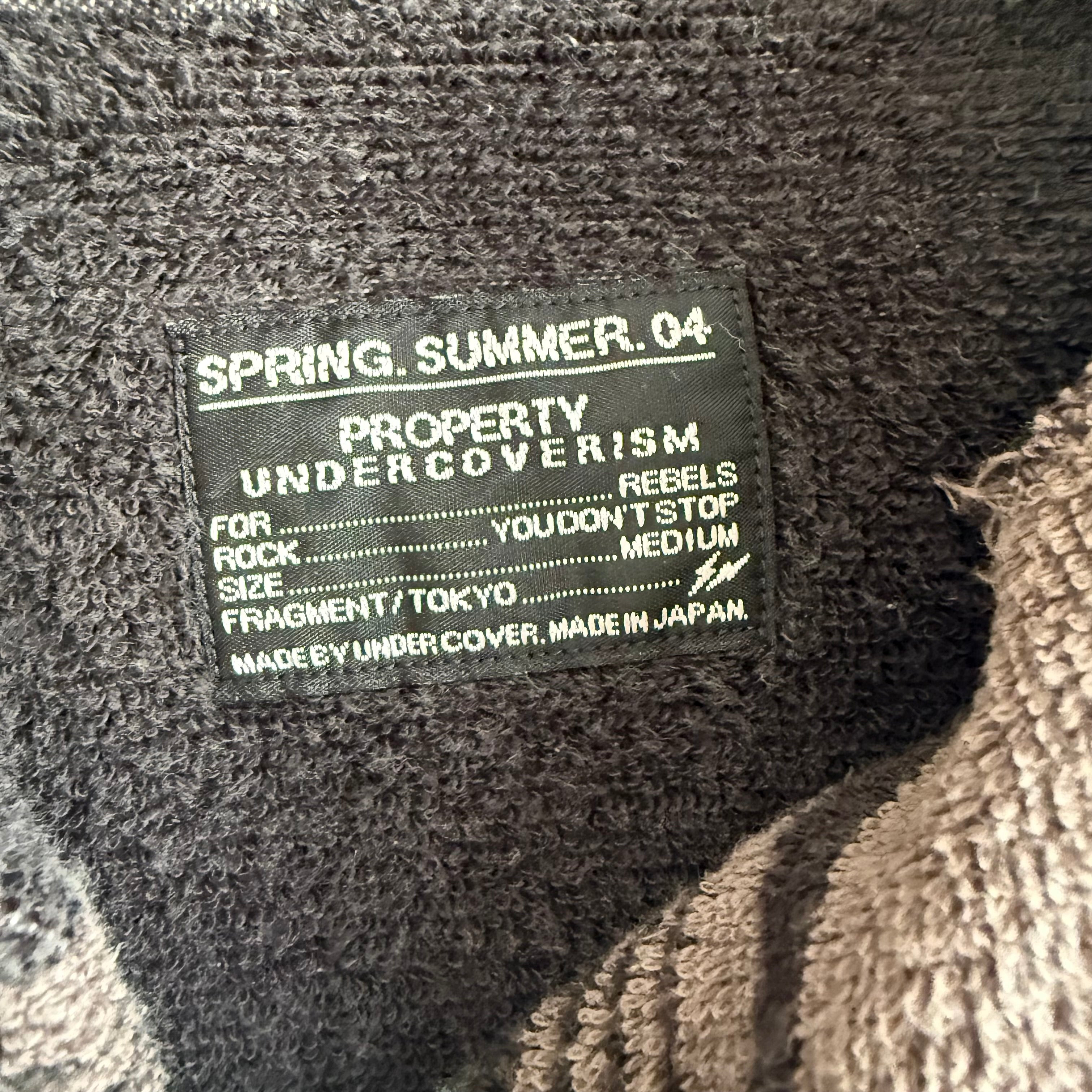 Undercover x Fragment Terry Cloth Button-up SS04 SZ M - 3