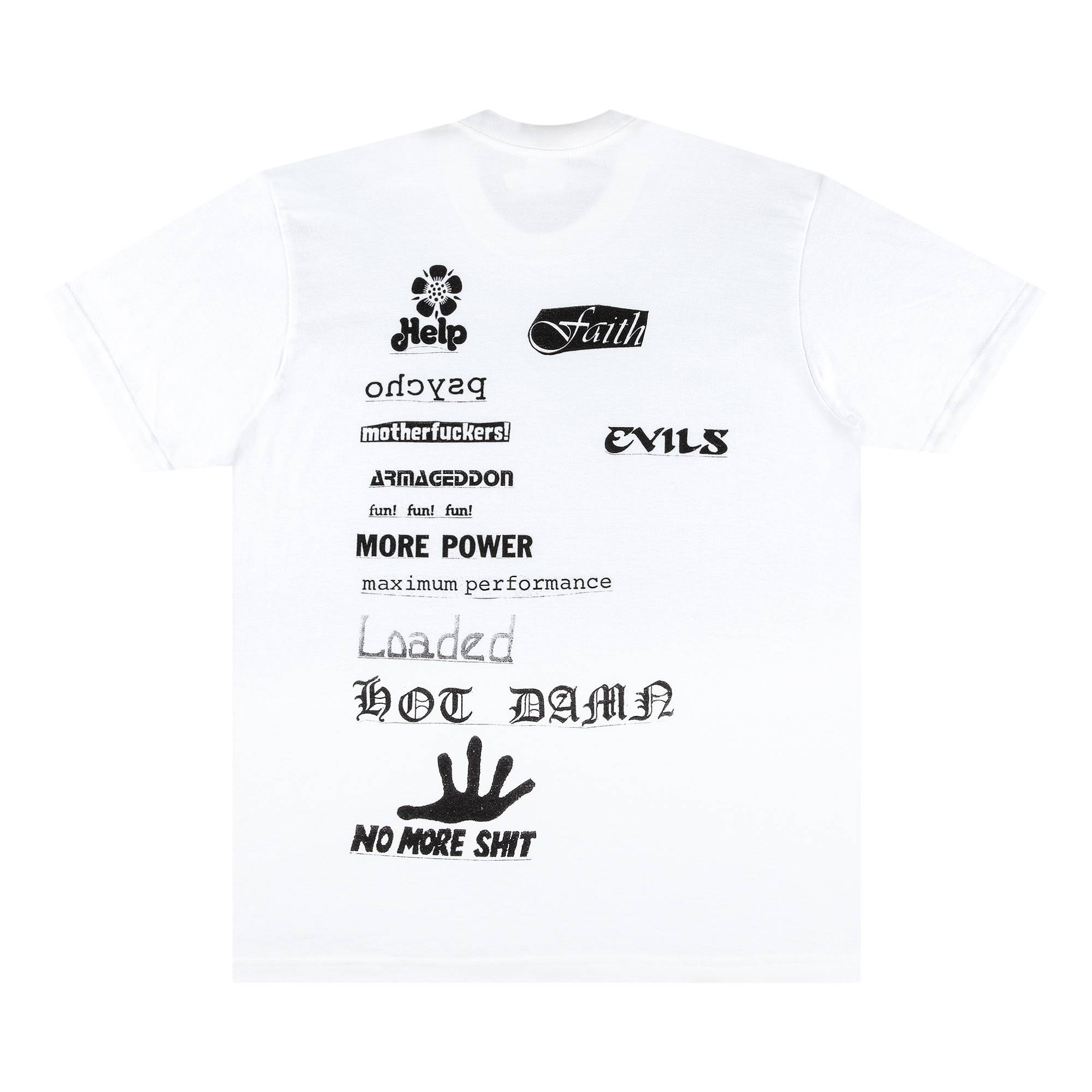 Supreme No More Shit Tee 'White' - 2