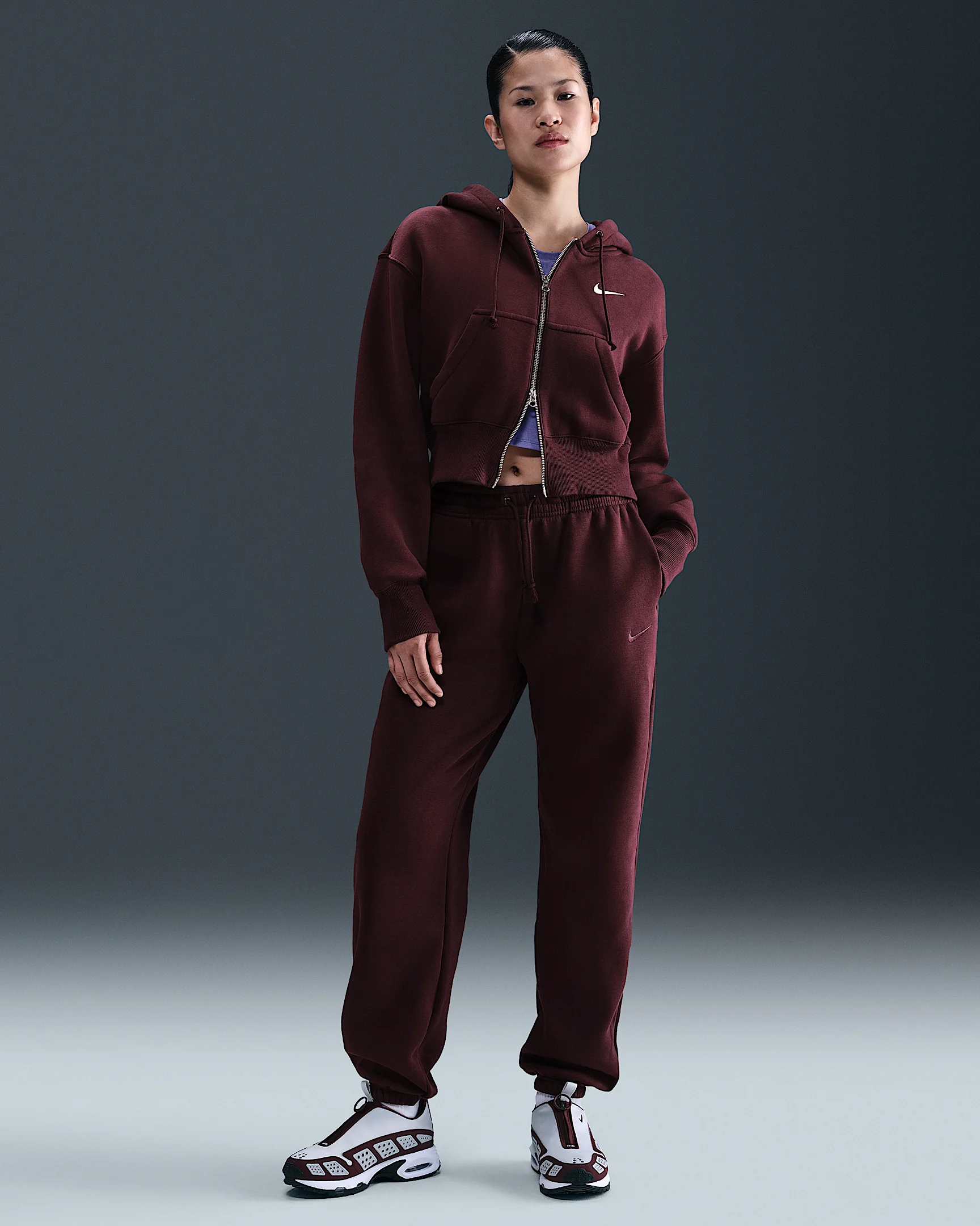 Nike Sportswear Phoenix Fleece Women's High-Waisted Oversized Sweatpants - 1