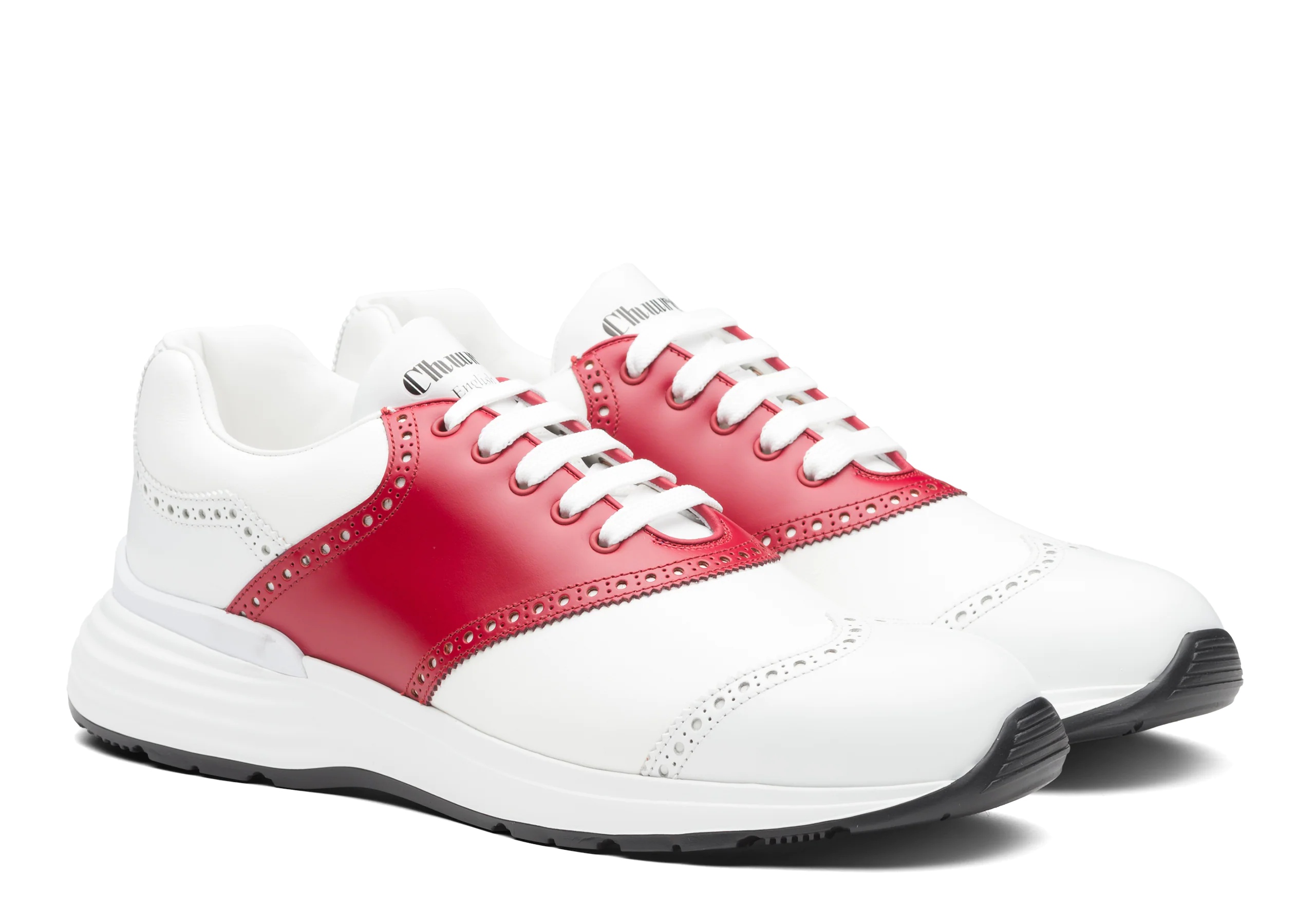 Ch873 golf
Rois Calf Sneaker White/scarlet - 2