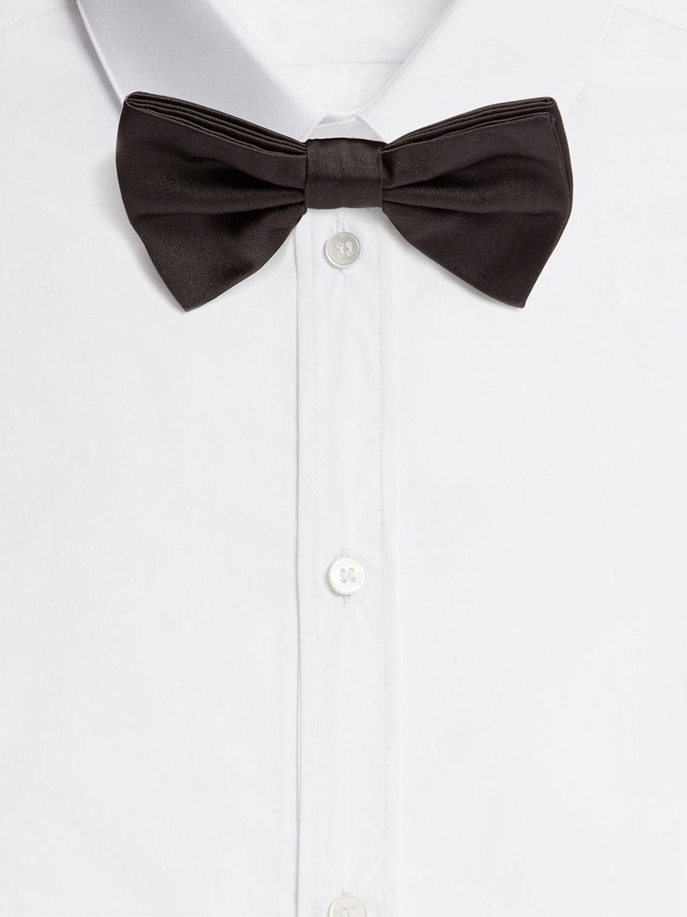 silk-satin bow tie - 2