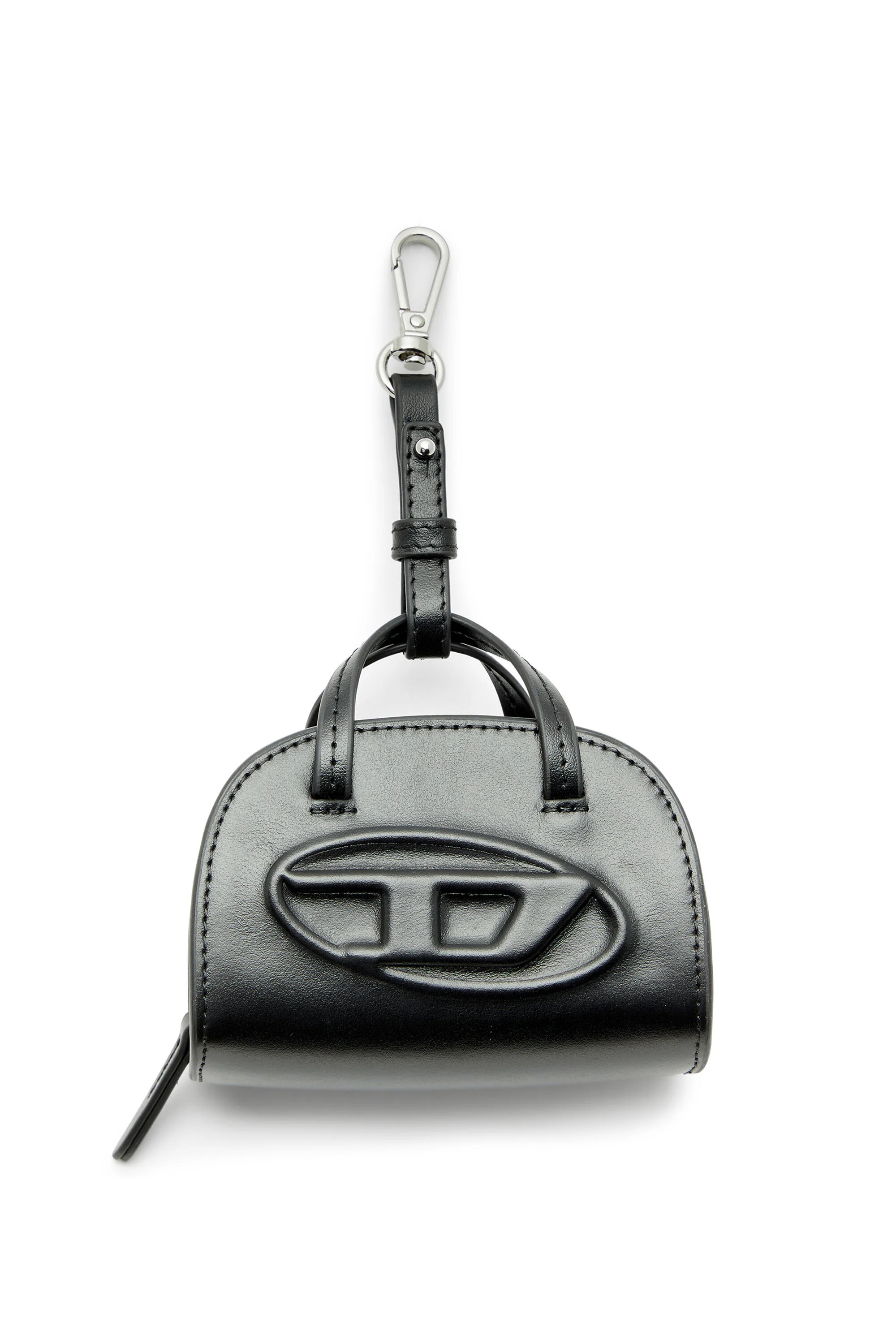 MINIATURE BAG CHARM IN LEATHER - 1