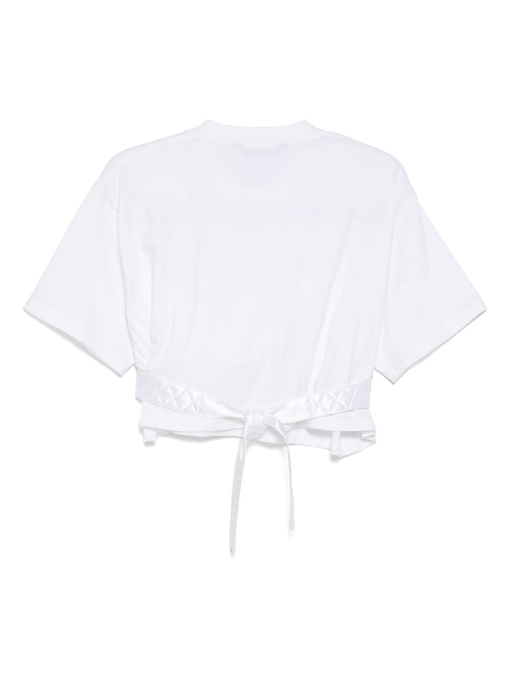 bra point cropped top - 2