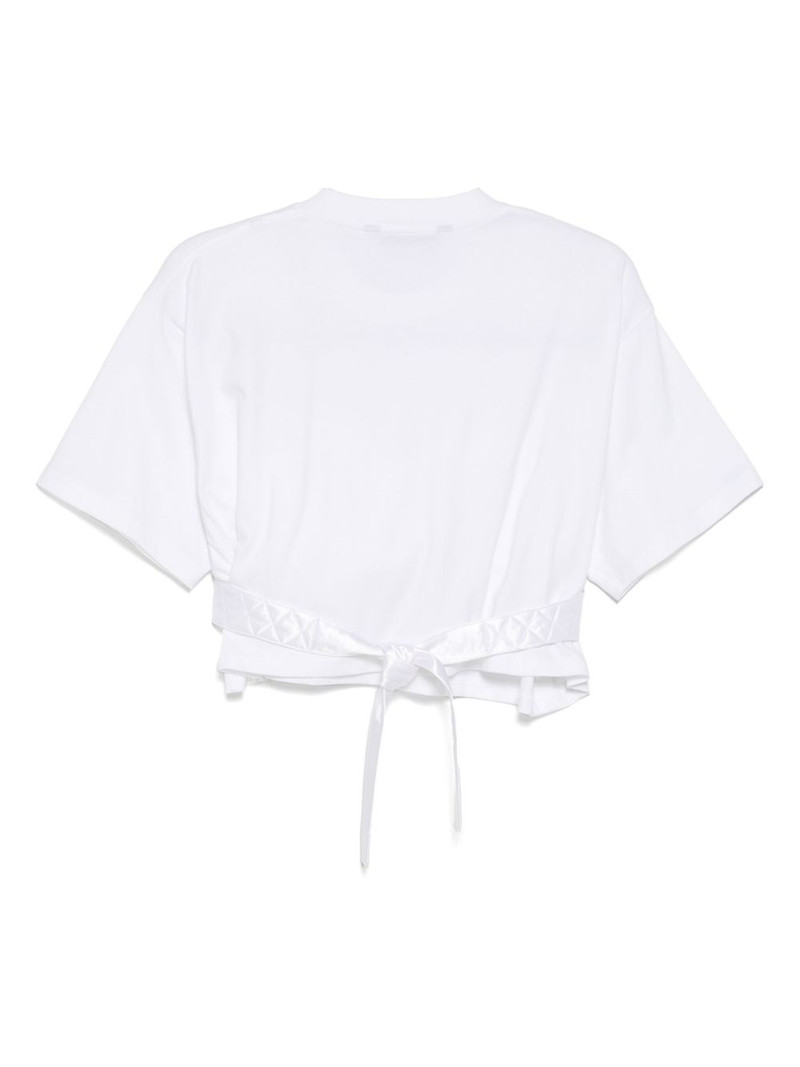 pushBUTTON bra point cropped top outlook