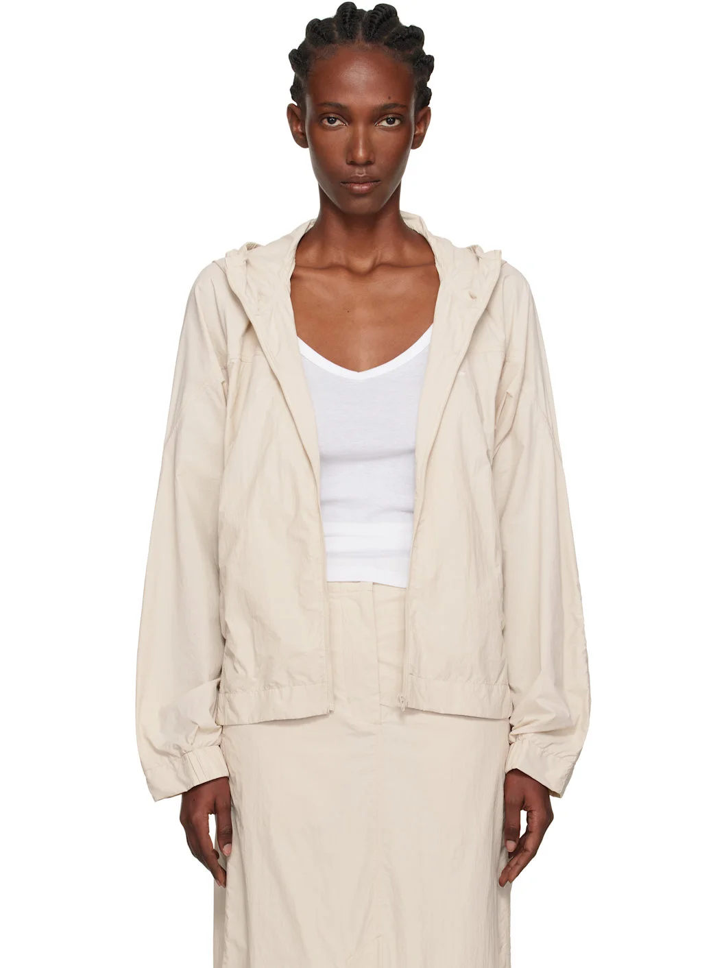 Beige Lt Track Jacket - 1