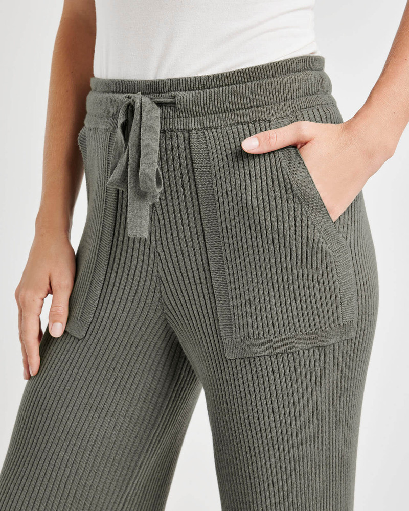 Georgie Cashblend Rib Pant 5