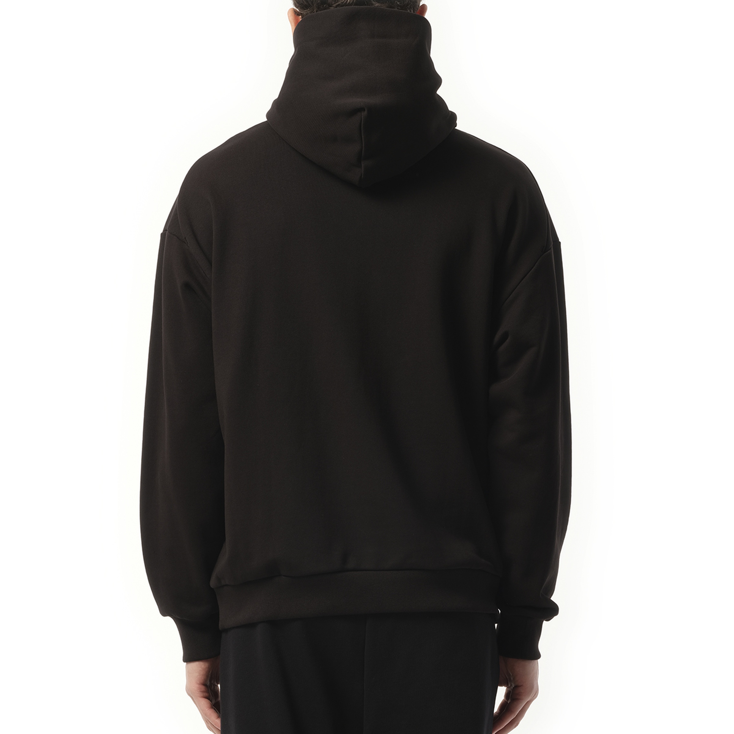 8.0 Hoodie Center in Black - 6