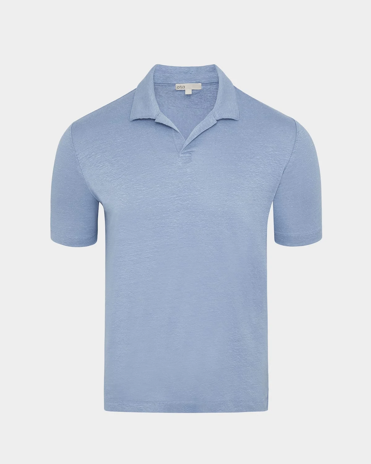 Men's Shaun Stretch Linen Polo - 1