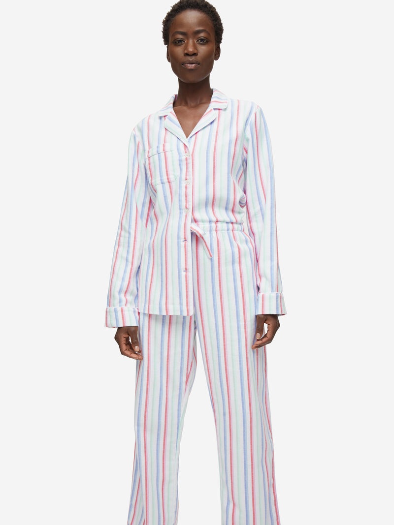 Women's Pyjamas Kelburn 28 Brushed Cotton Multi - 5